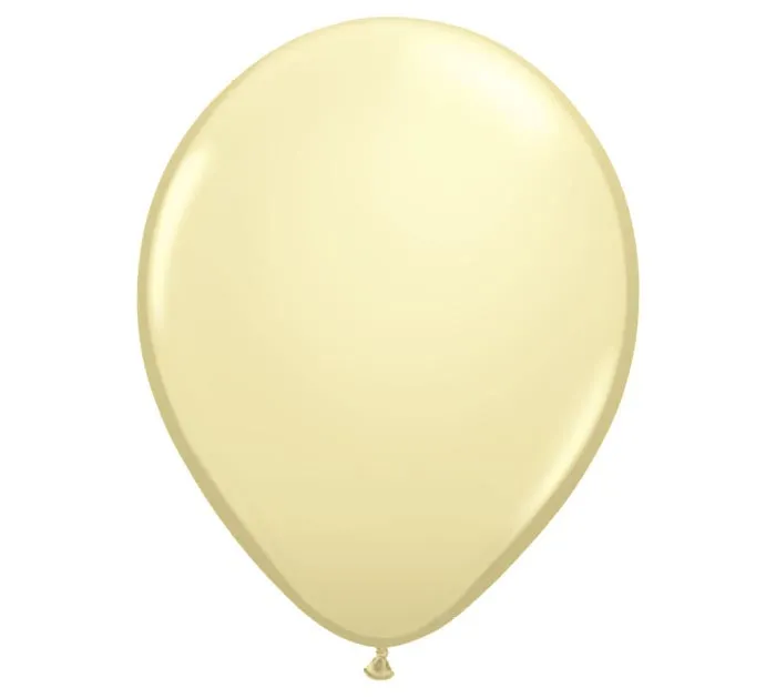11 Latex Balloons Pack of 6 - Choose Your Color