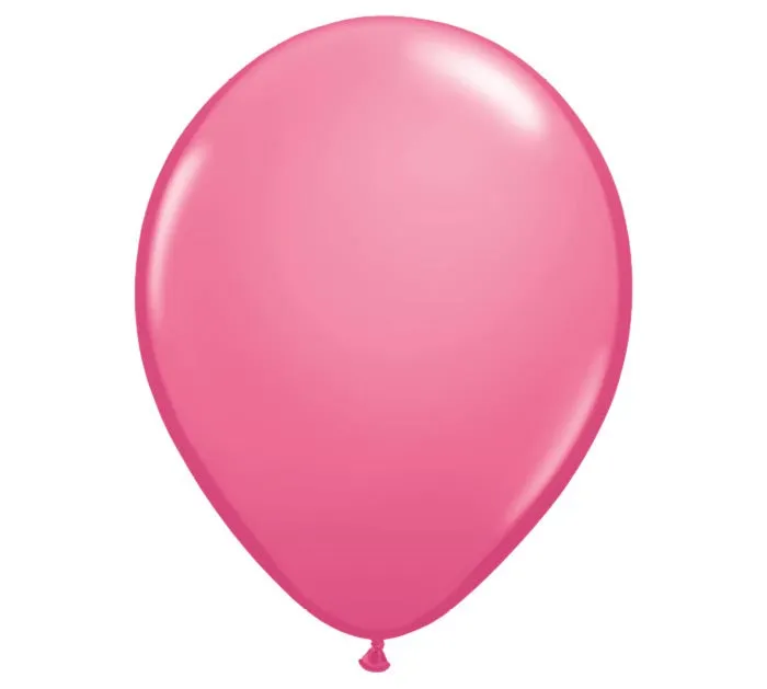 11 Latex Balloons Pack of 6 - Choose Your Color