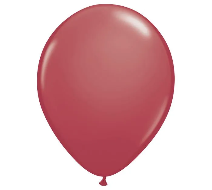 11 Latex Balloons Pack of 6 - Choose Your Color
