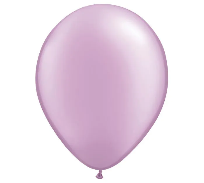11 Latex Balloons Pack of 6 - Choose Your Color