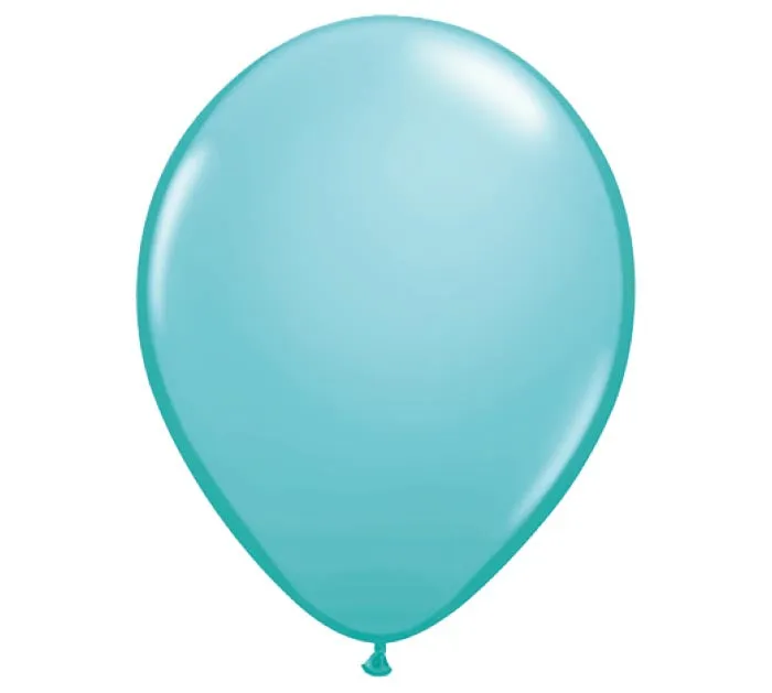 11 Latex Balloons Pack of 6 - Choose Your Color