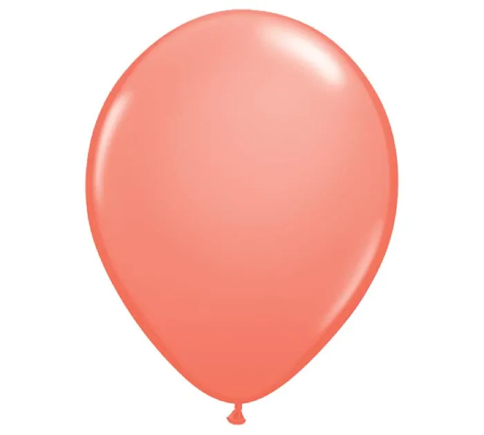 11 Latex Balloons Pack of 6 - Choose Your Color