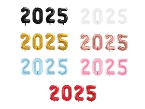 2025 Number Balloon Year 34in