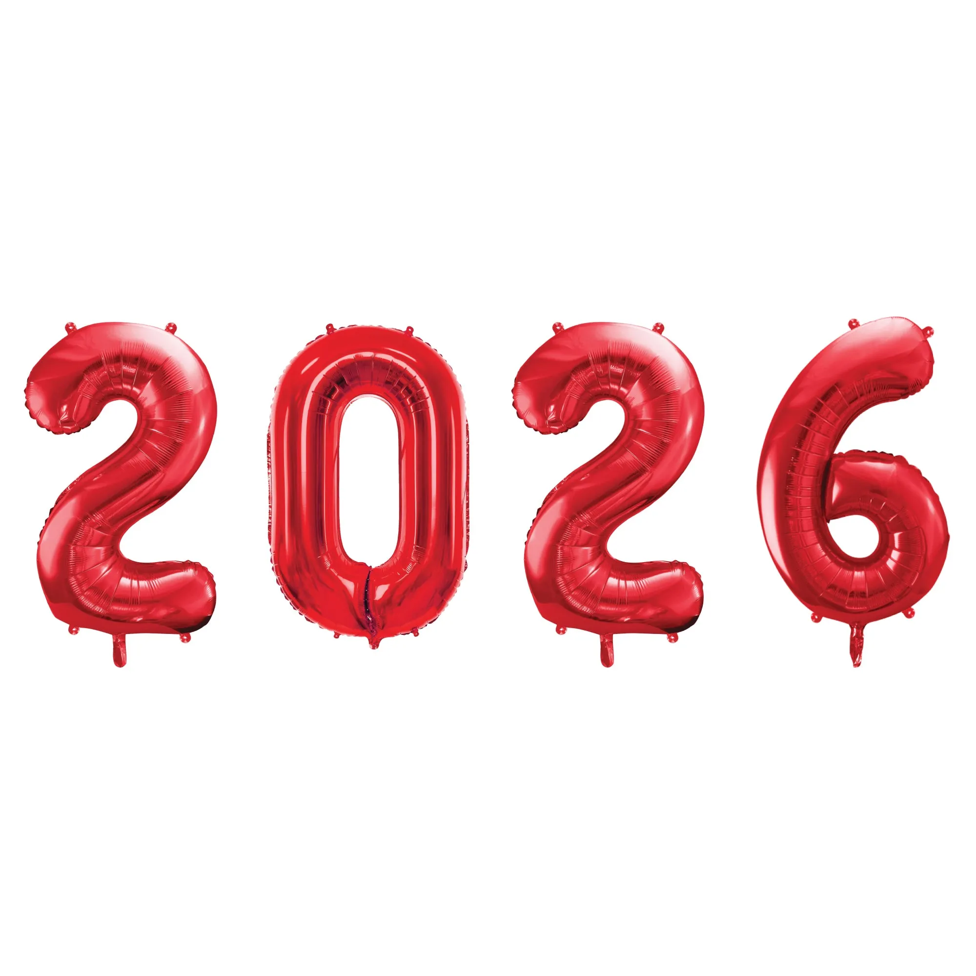 2026 Number Balloon Year 34in