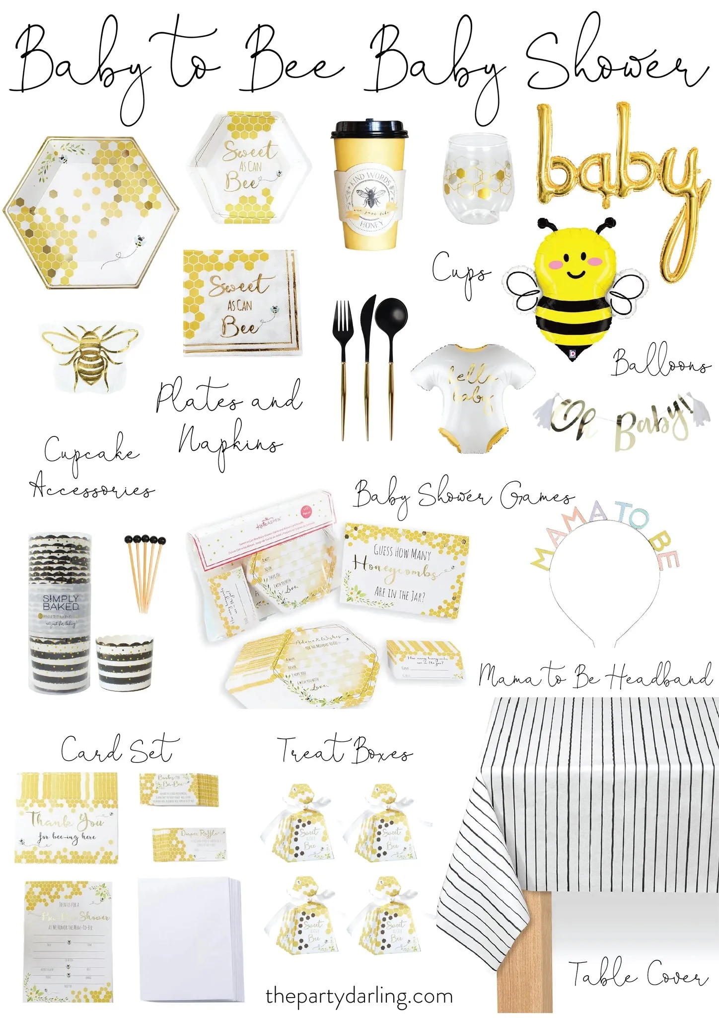 24 Smiling Bumble Bee Balloon