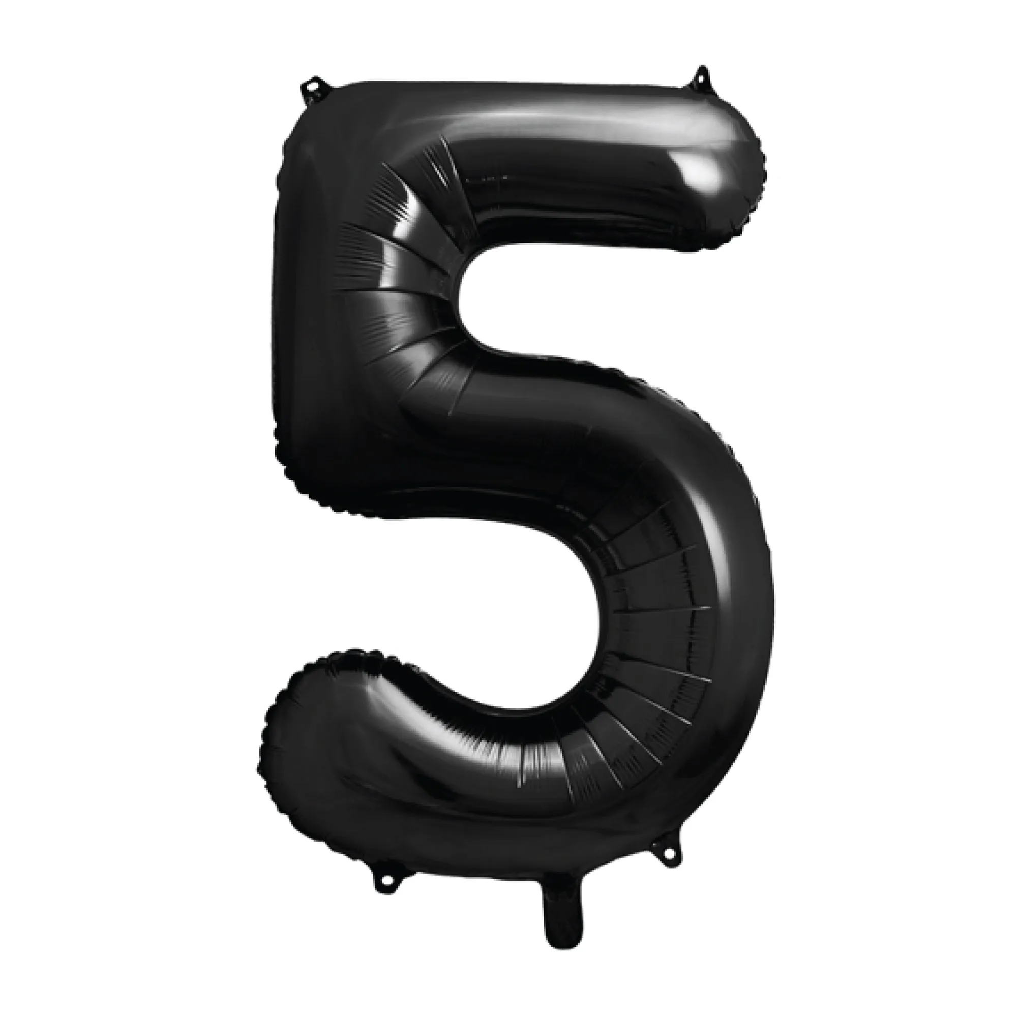 34 Black Number Balloon 0-9