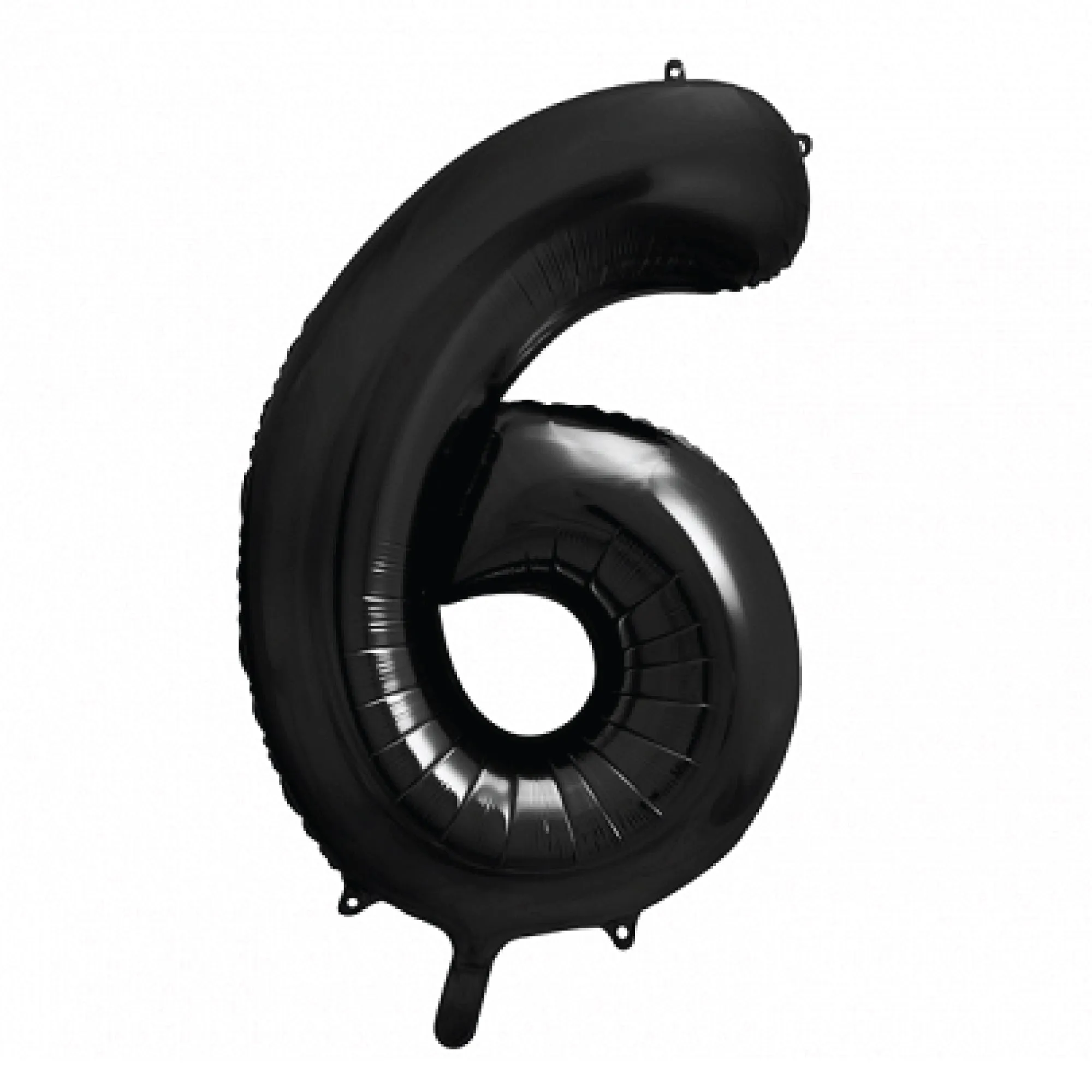 34 Black Number Balloon 0-9