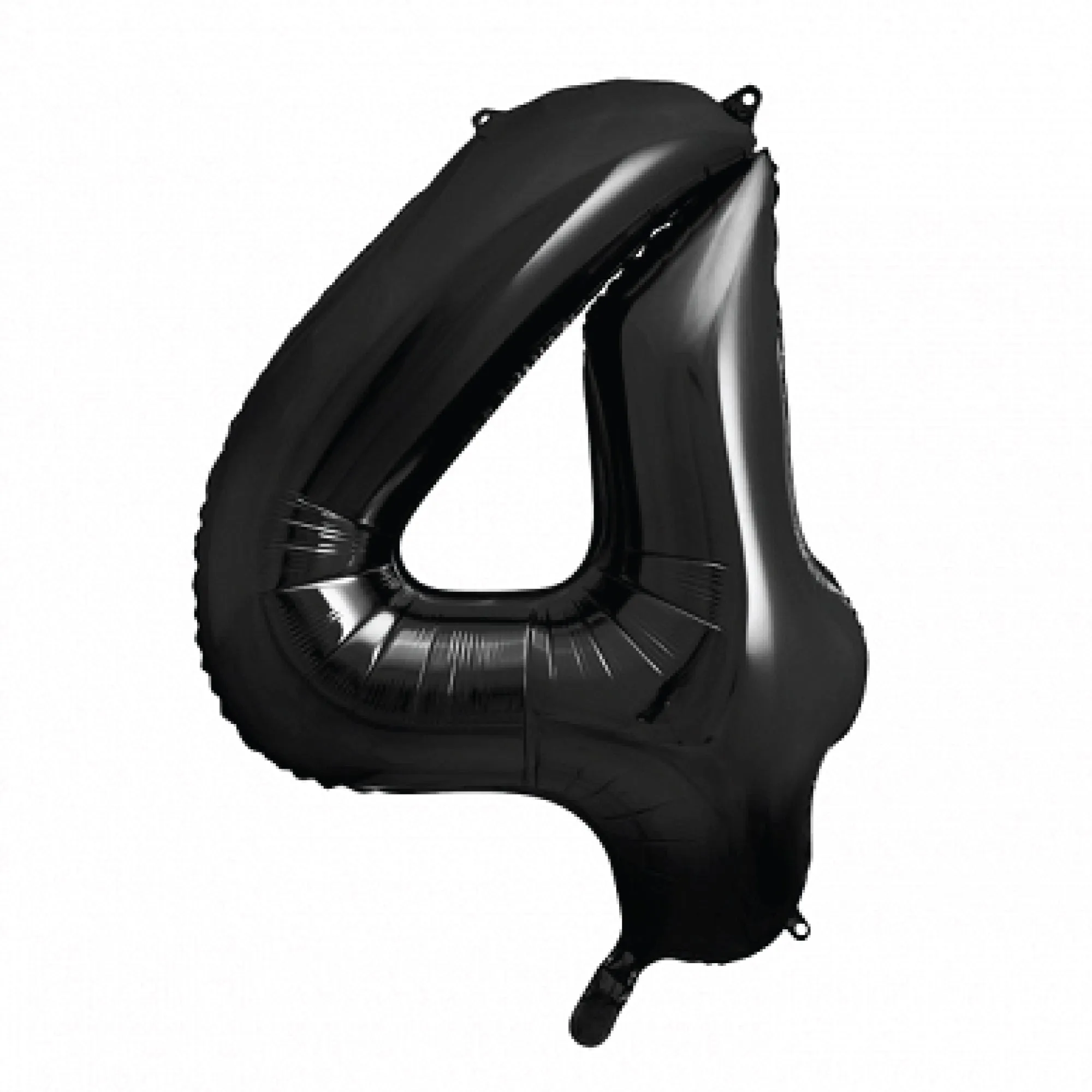 34 Black Number Balloon 0-9
