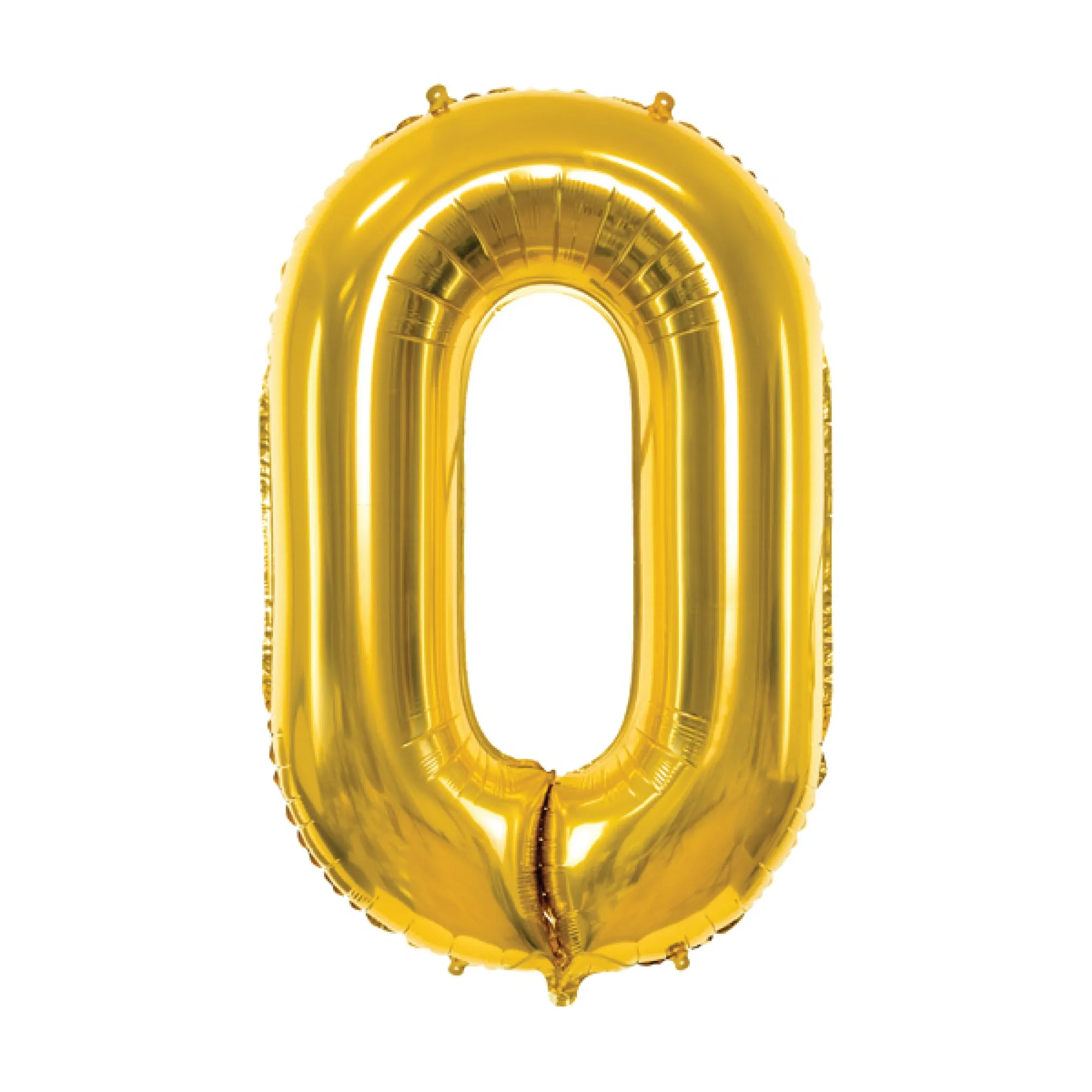 34 Gold Number Balloon 0-9