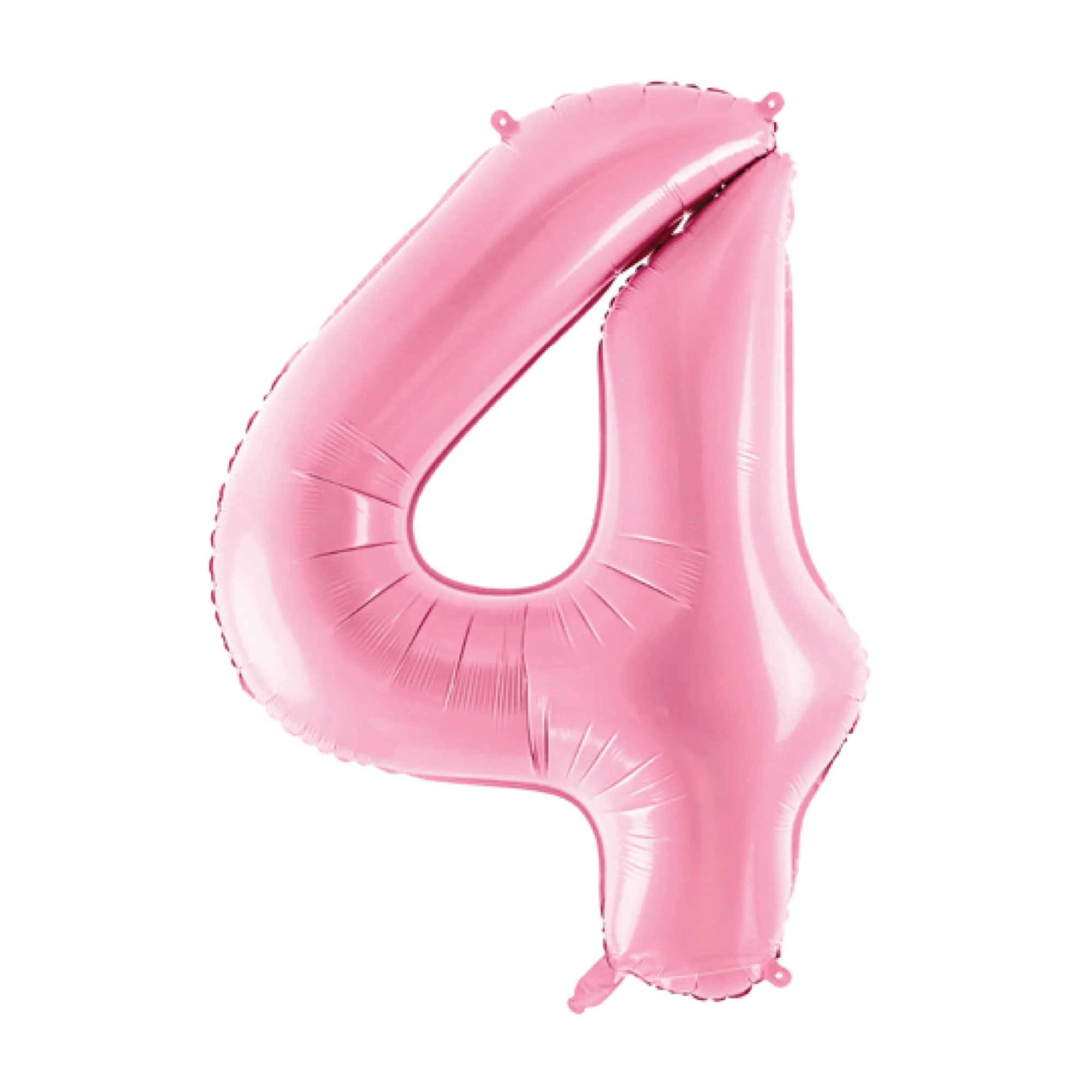 34 Pink Number Balloon 0-9