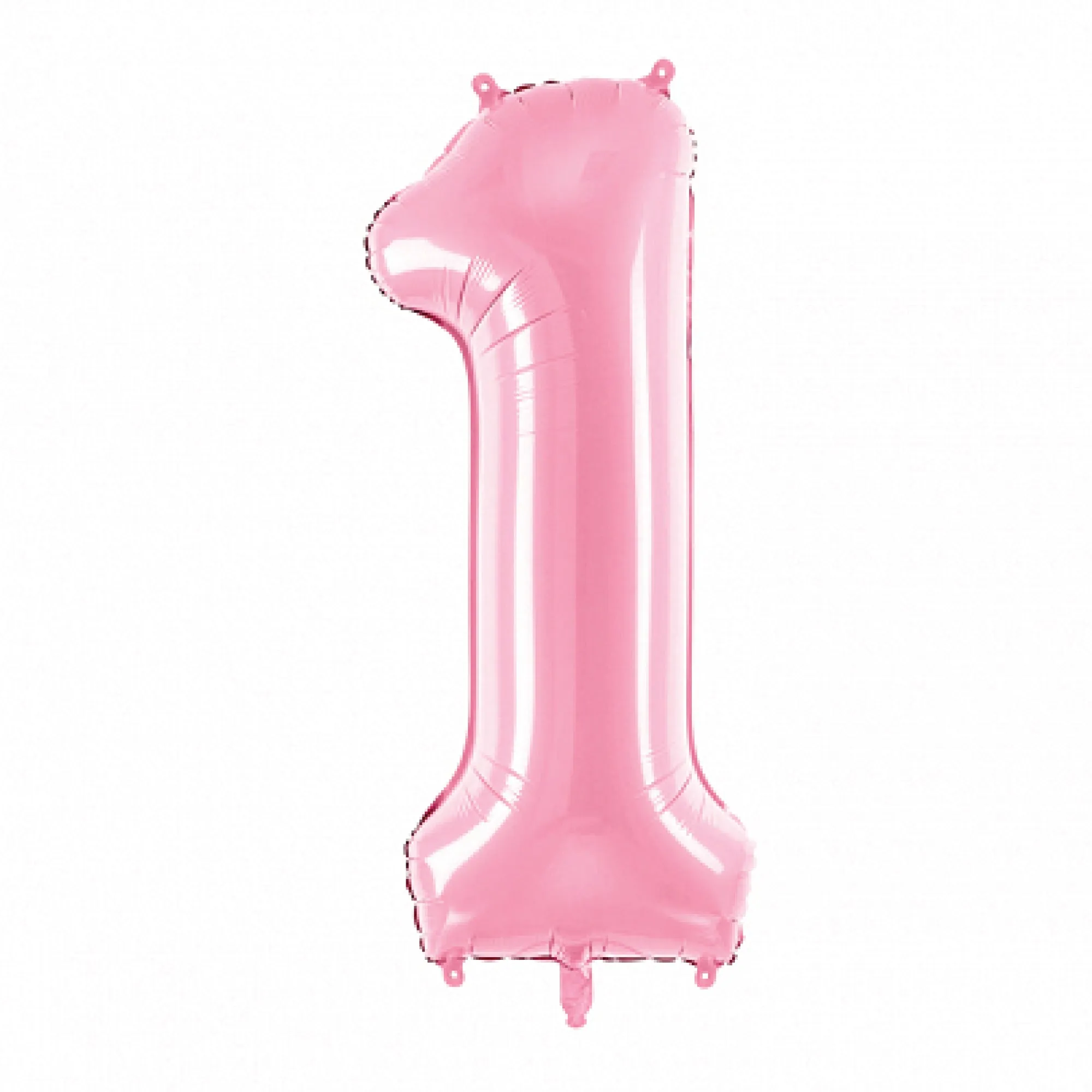 34 Pink Number Balloon 0-9