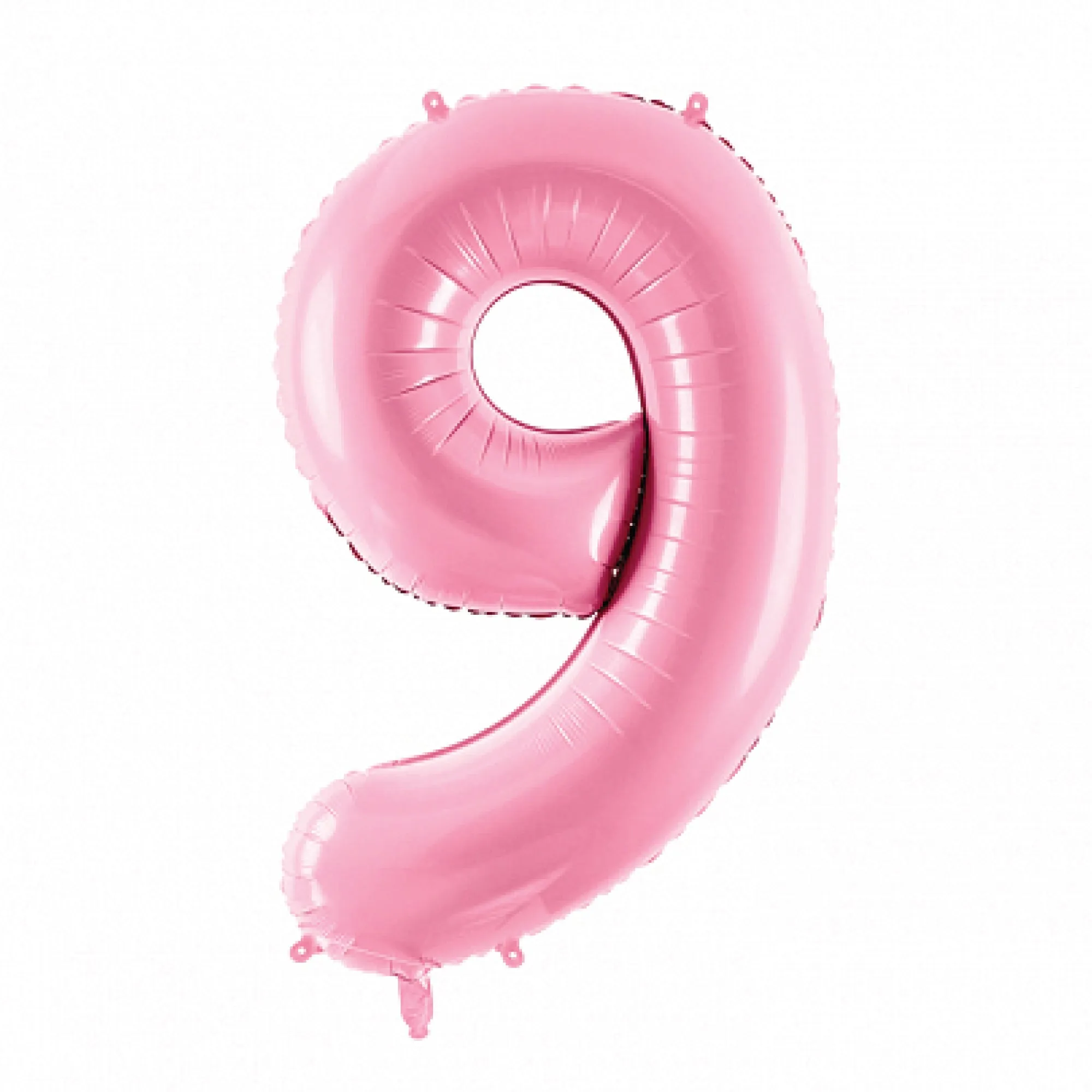 34 Pink Number Balloon 0-9