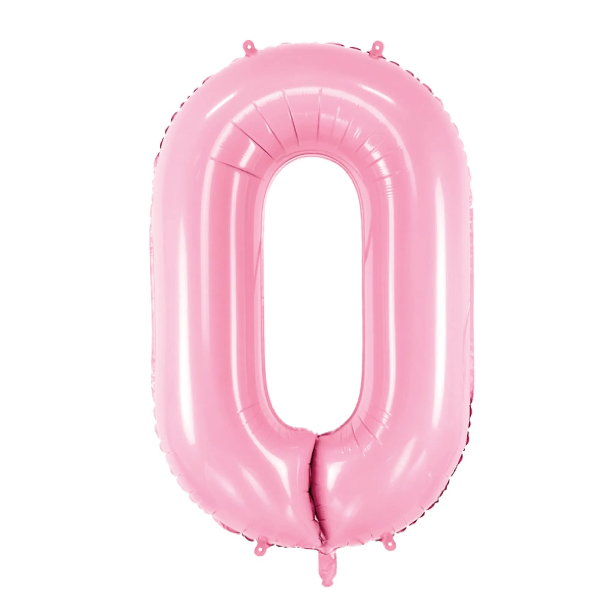 34 Pink Number Balloon 0-9
