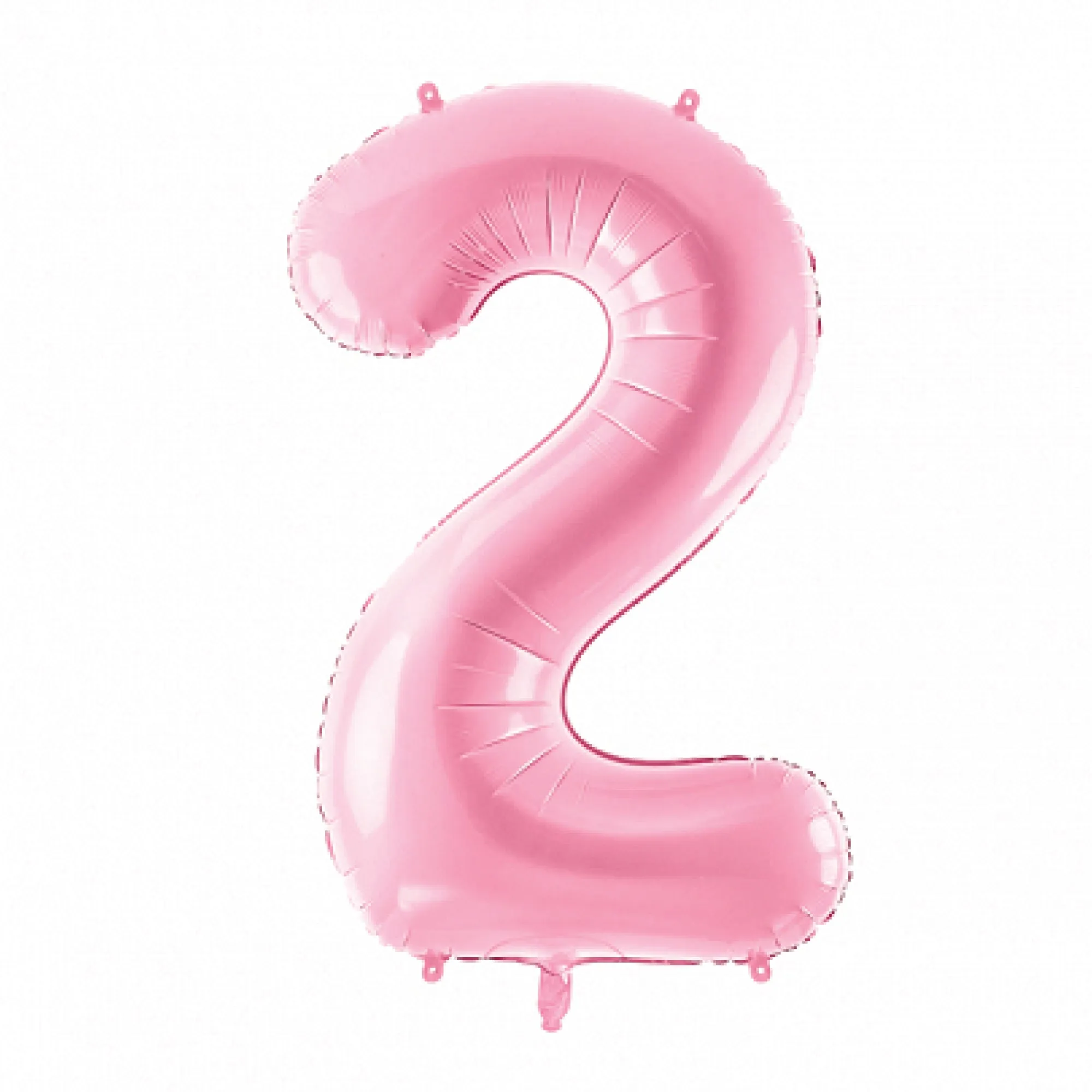 34 Pink Number Balloon 0-9
