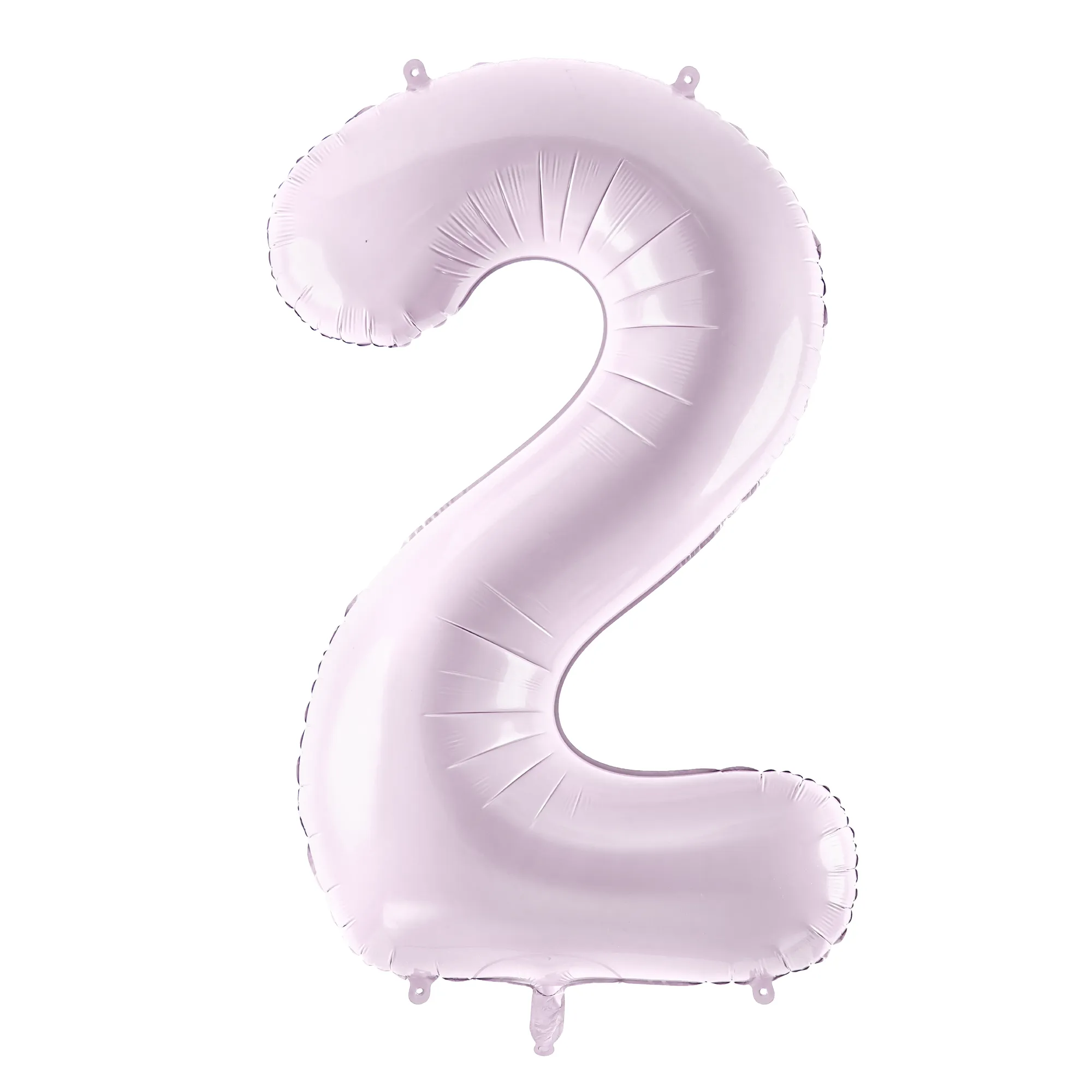 34 Purple Number Balloon 0-9