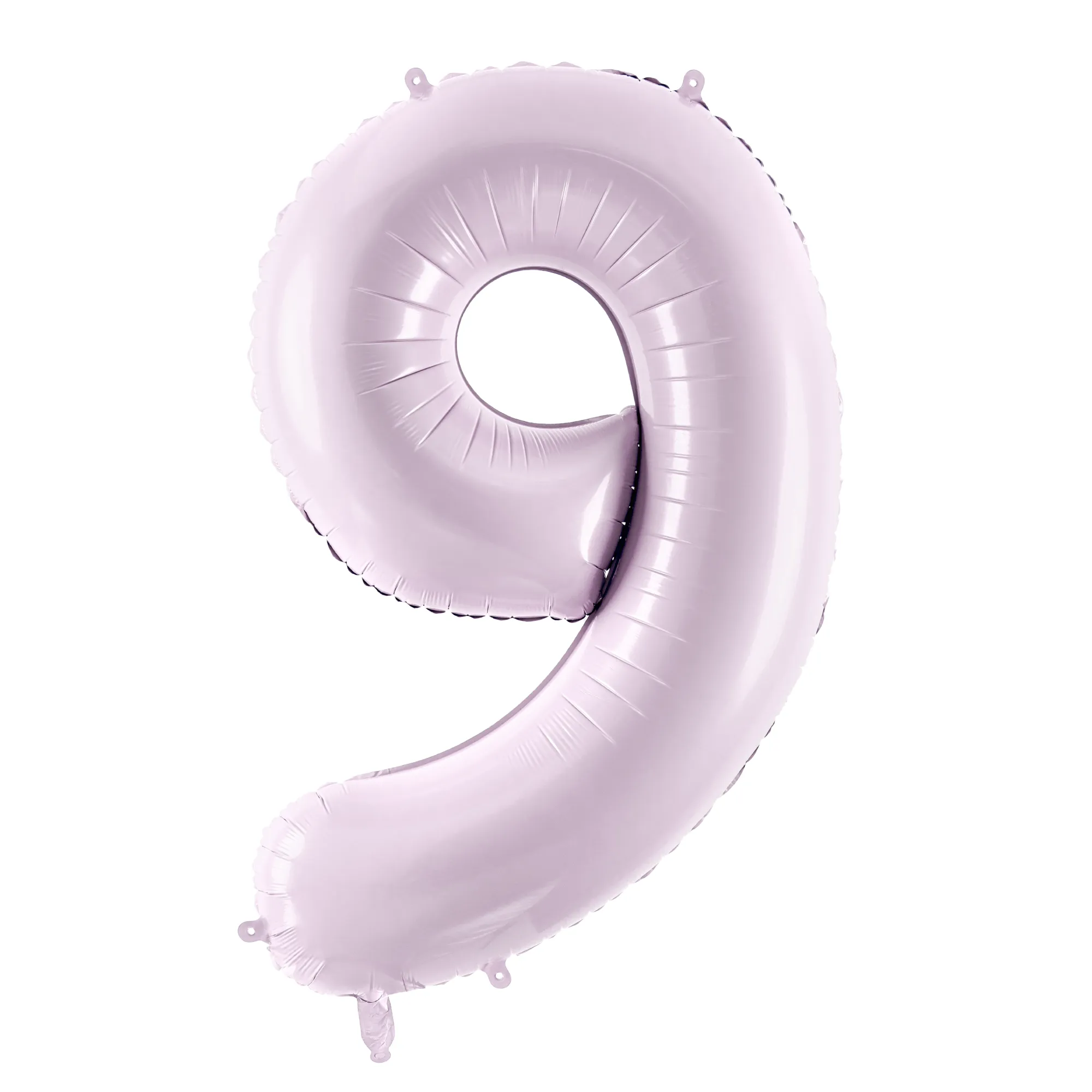 34 Purple Number Balloon 0-9