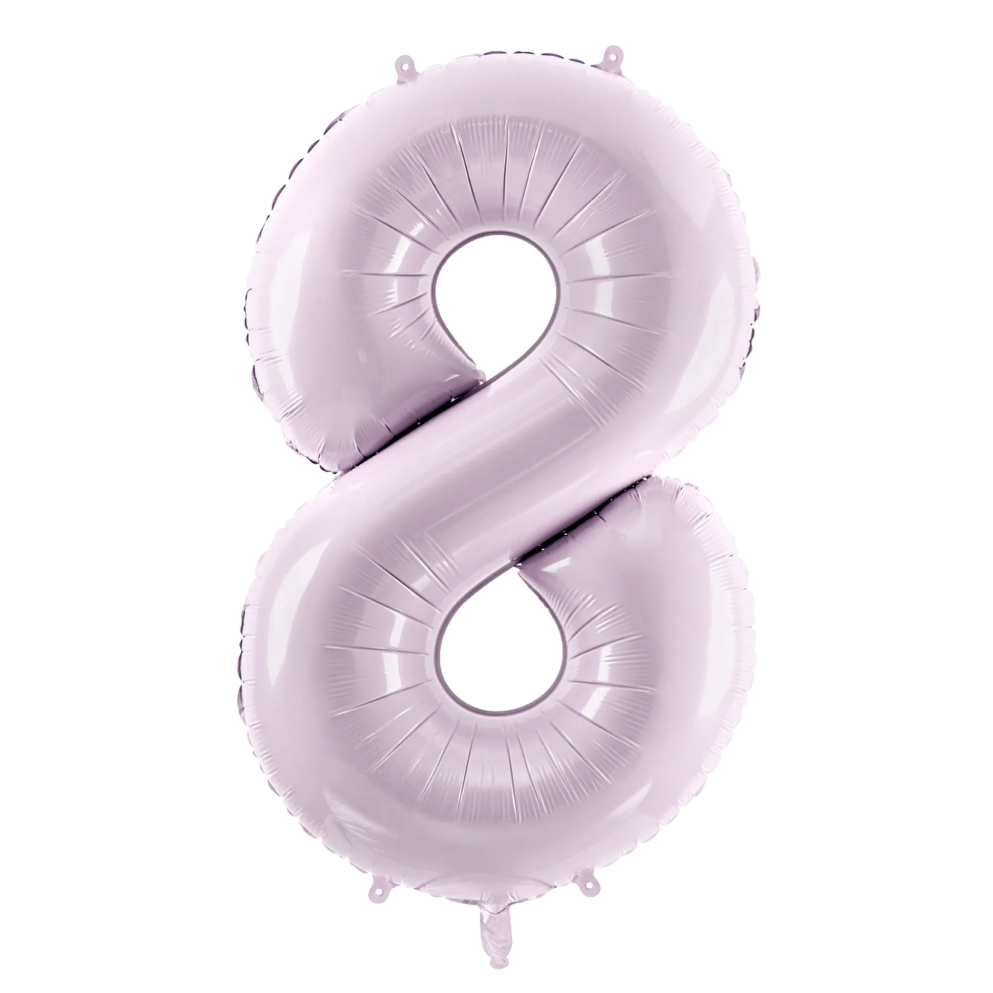 34 Purple Number Balloon 0-9