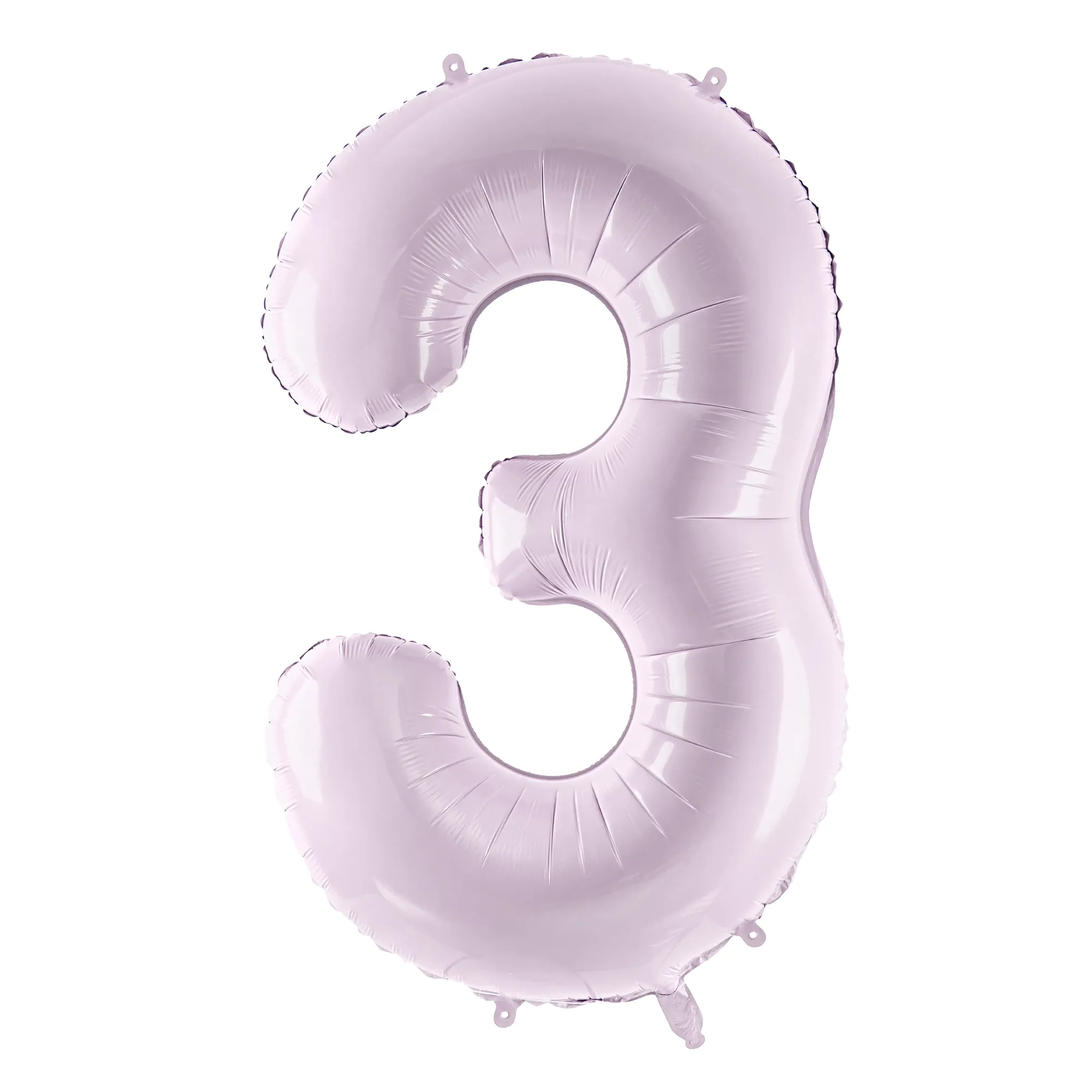 34 Purple Number Balloon 0-9