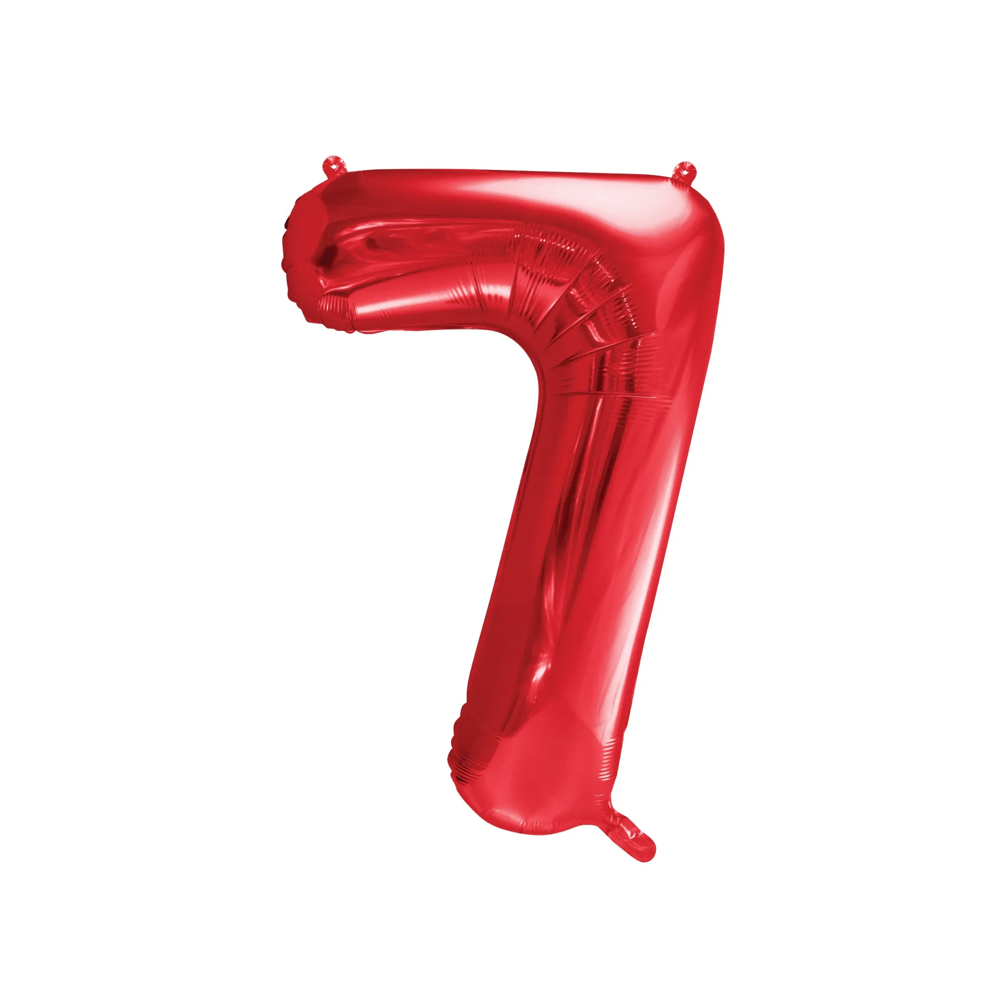 34 Red Number Balloon 0-9