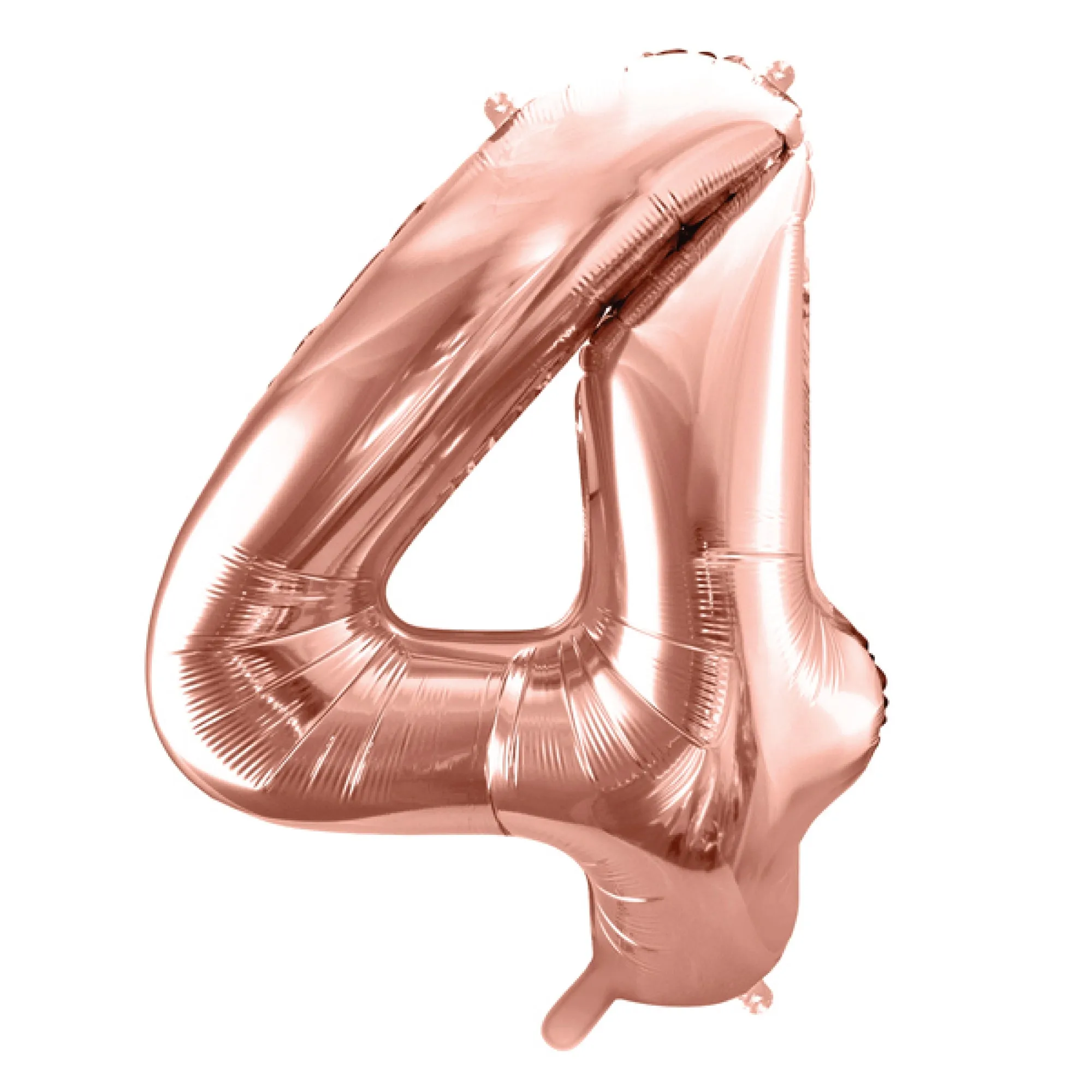 34 Rose Gold Number Balloon 0-9