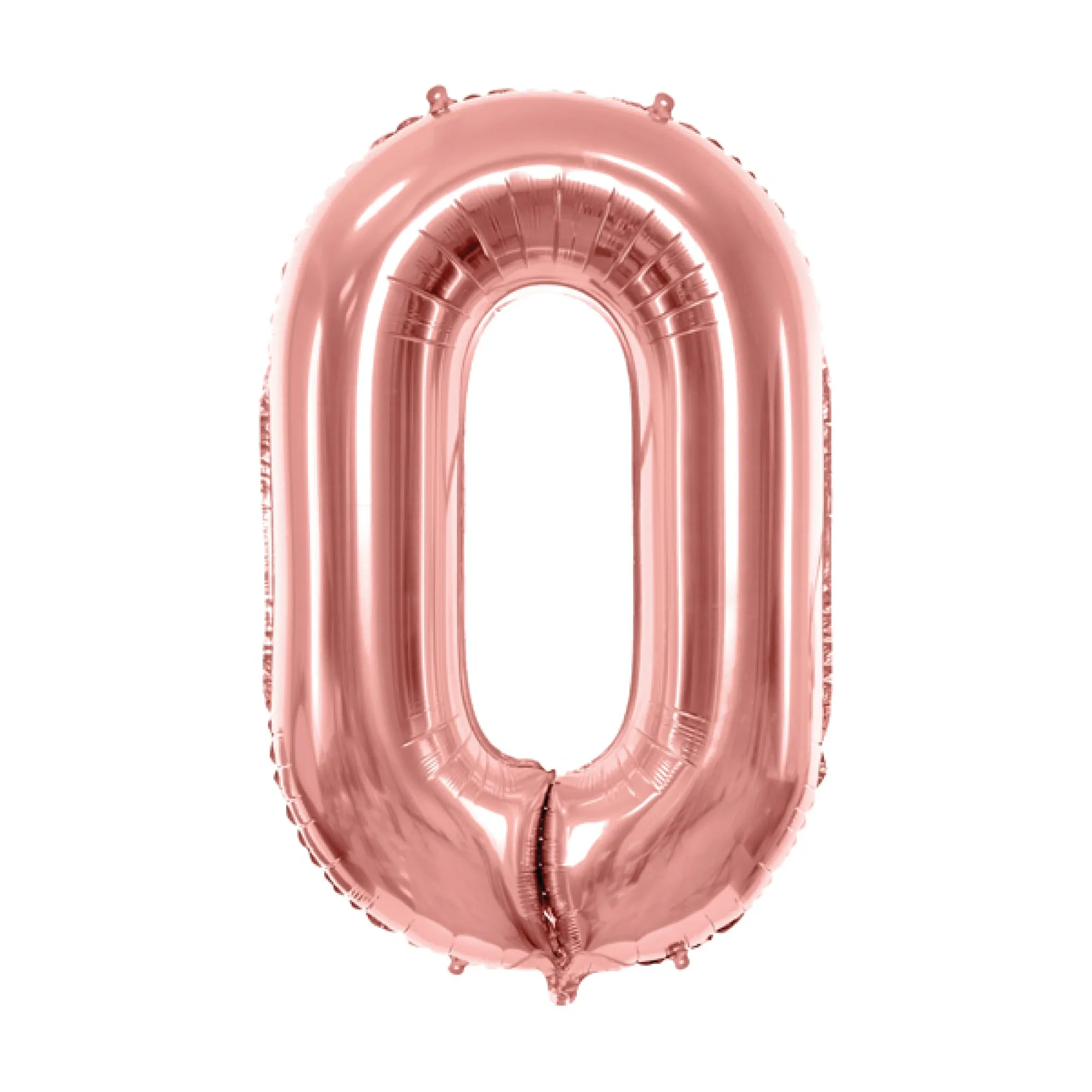 34 Rose Gold Number Balloon 0-9