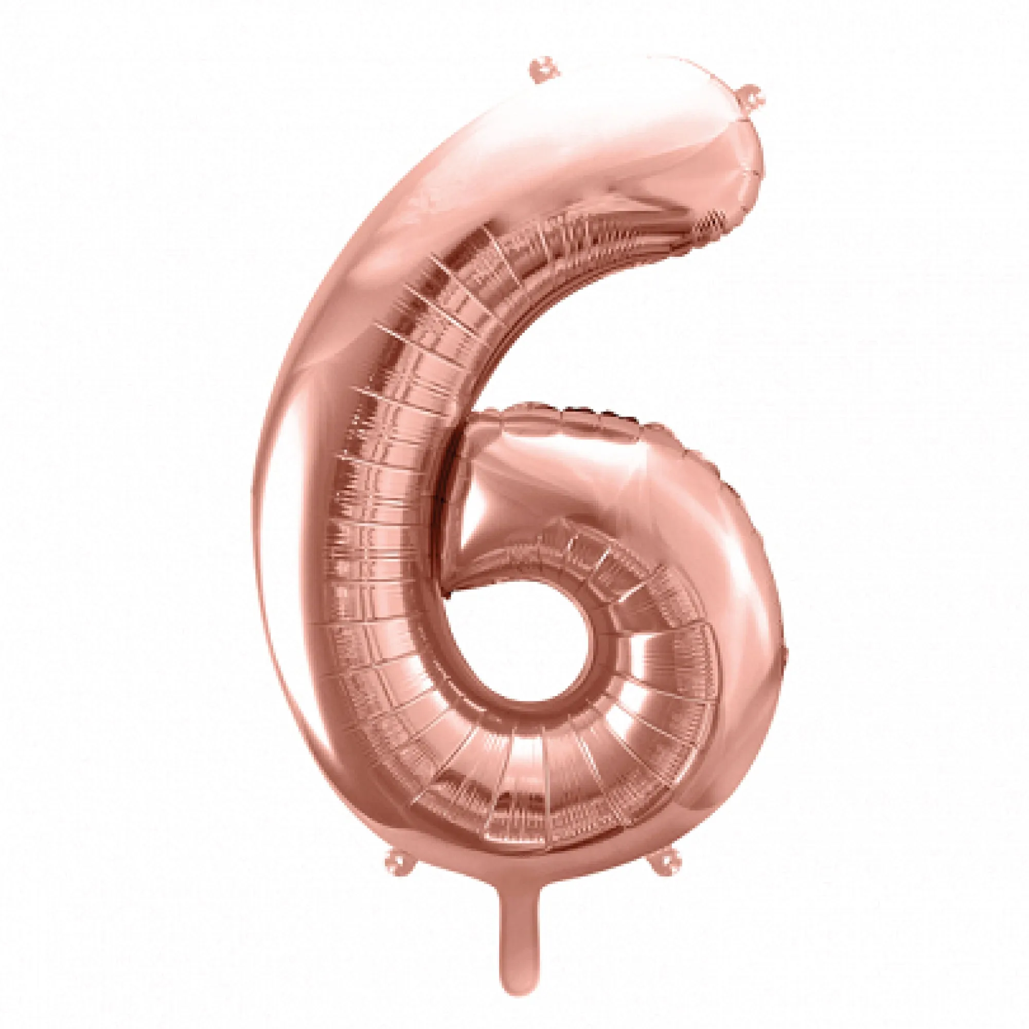 34 Rose Gold Number Balloon 0-9