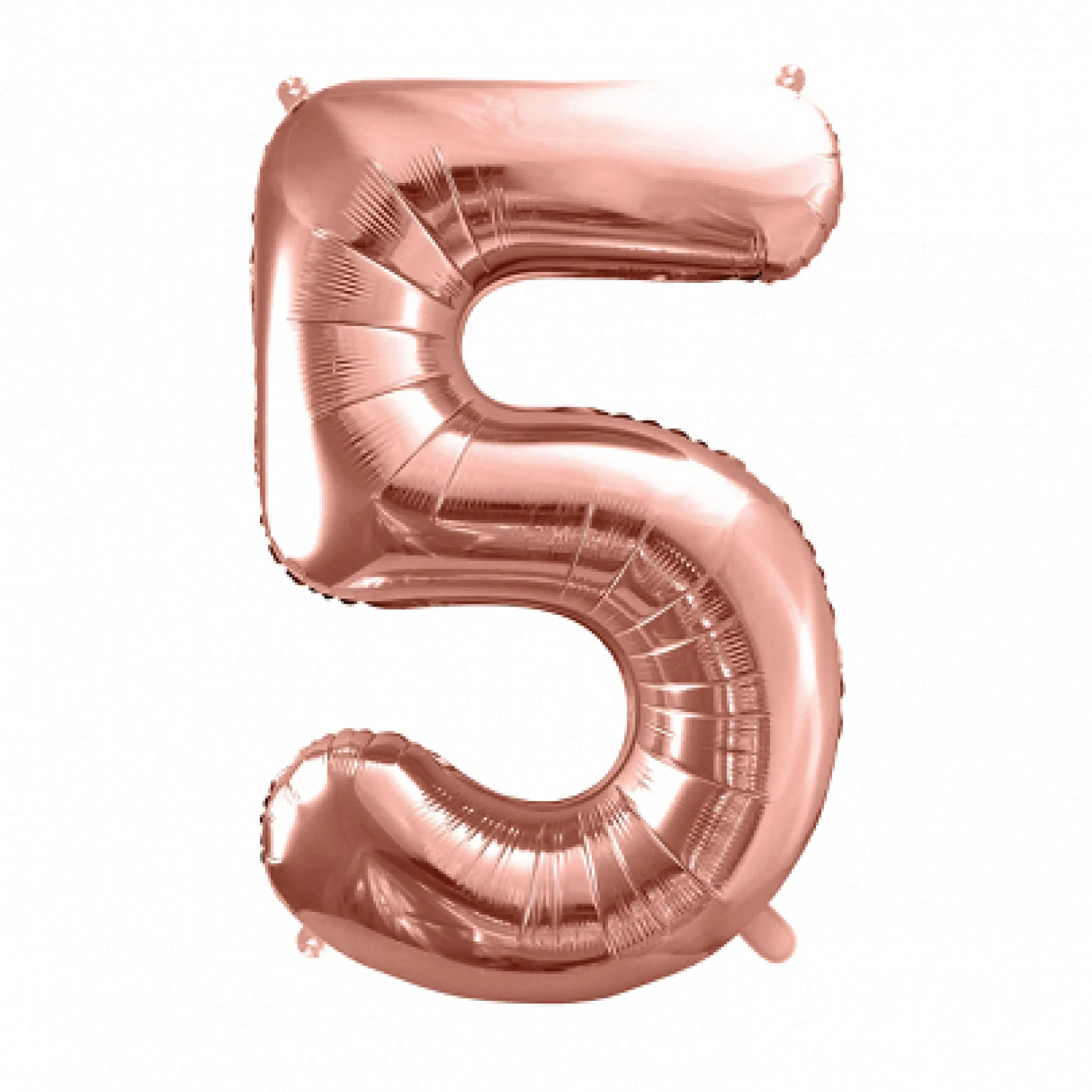 34 Rose Gold Number Balloon 0-9