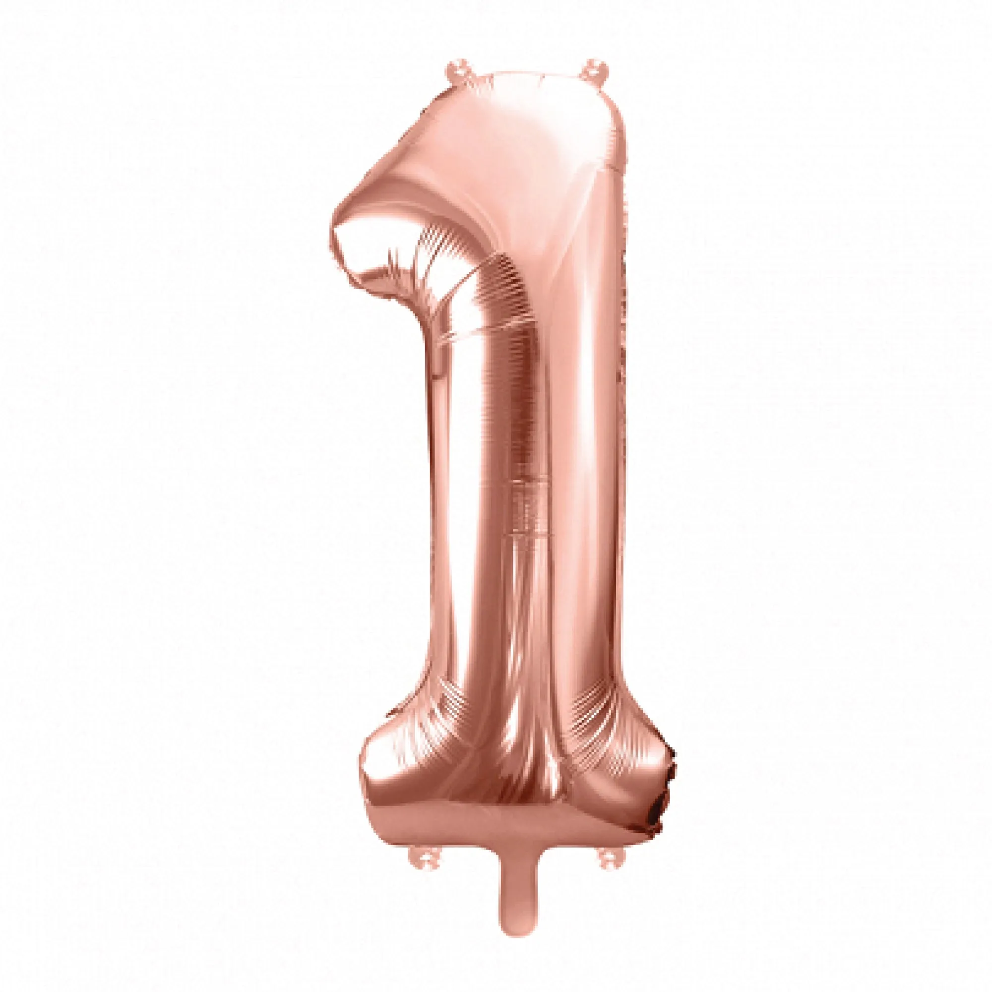 34 Rose Gold Number Balloon 0-9