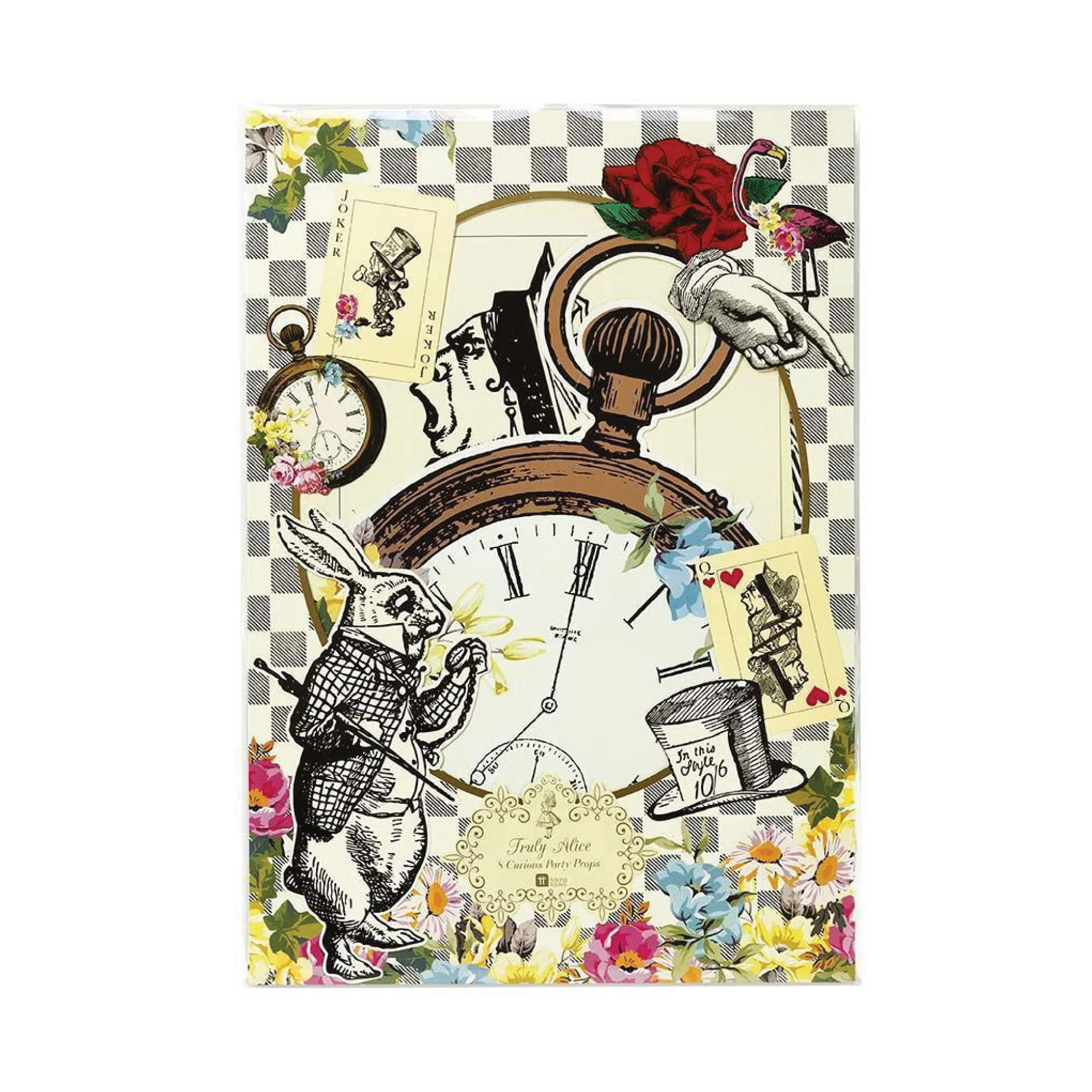 Alice in Wonderland Cutout Decorations 8ct
