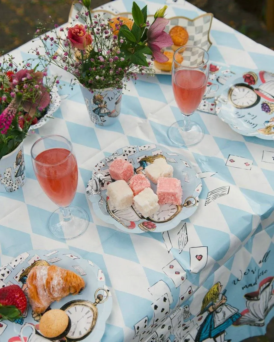 Alice in Wonderland Paper Cups 8ct