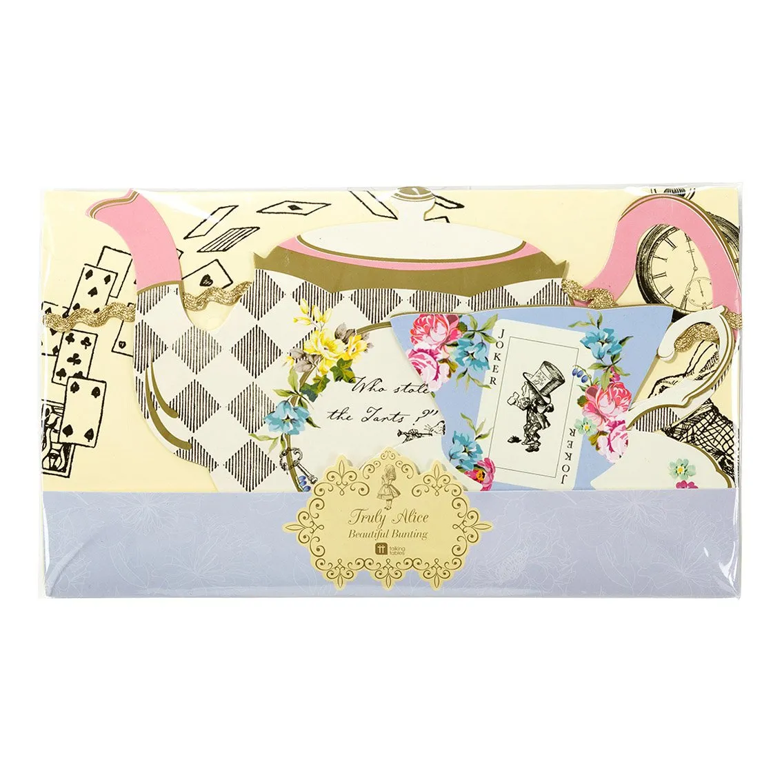 Alice in Wonderland Teapot Garland 13ft