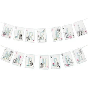 Alice in Wonderland We're All Mad Here Banner 10ft