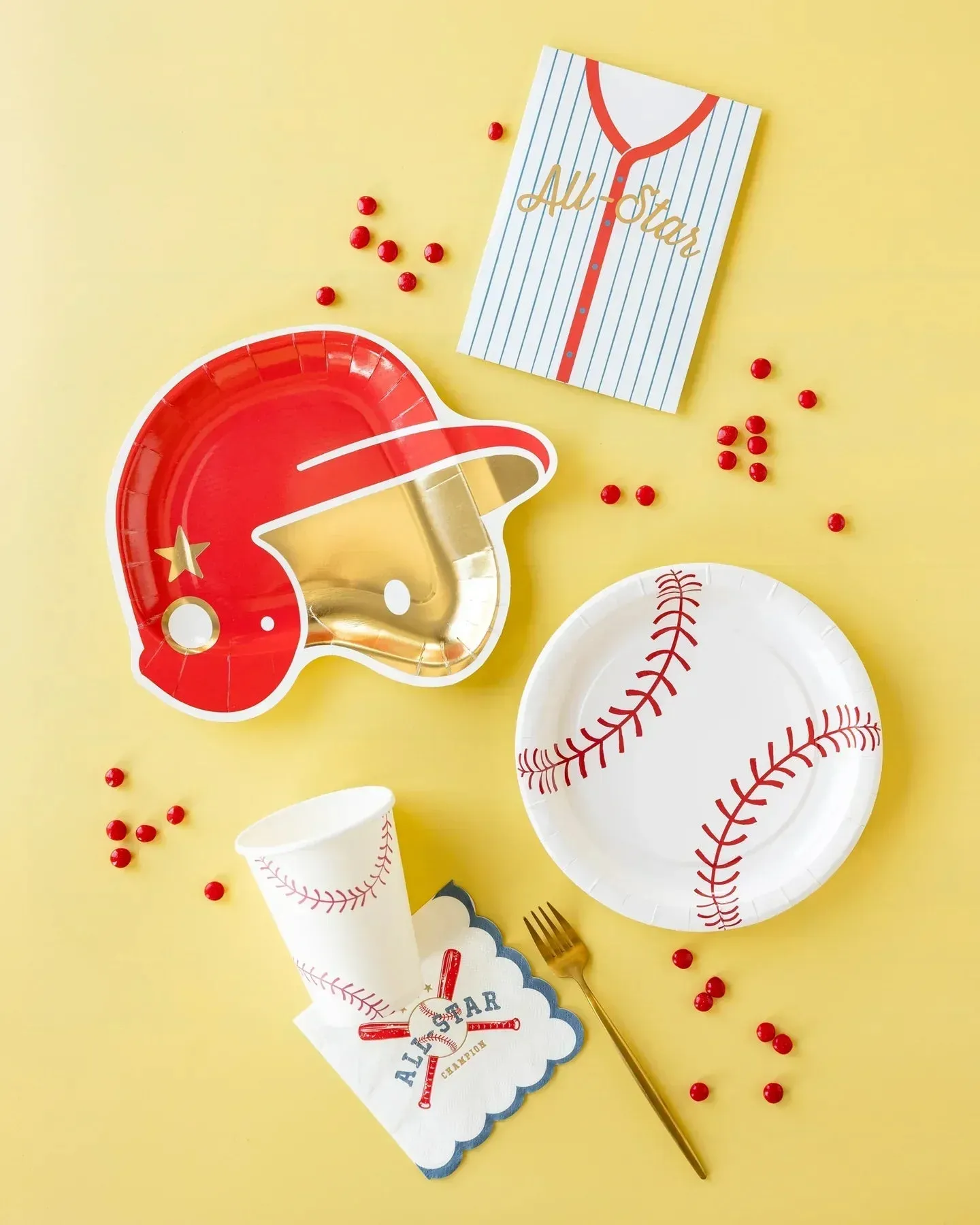 All-Star Baseball Dessert Napkins 18ct