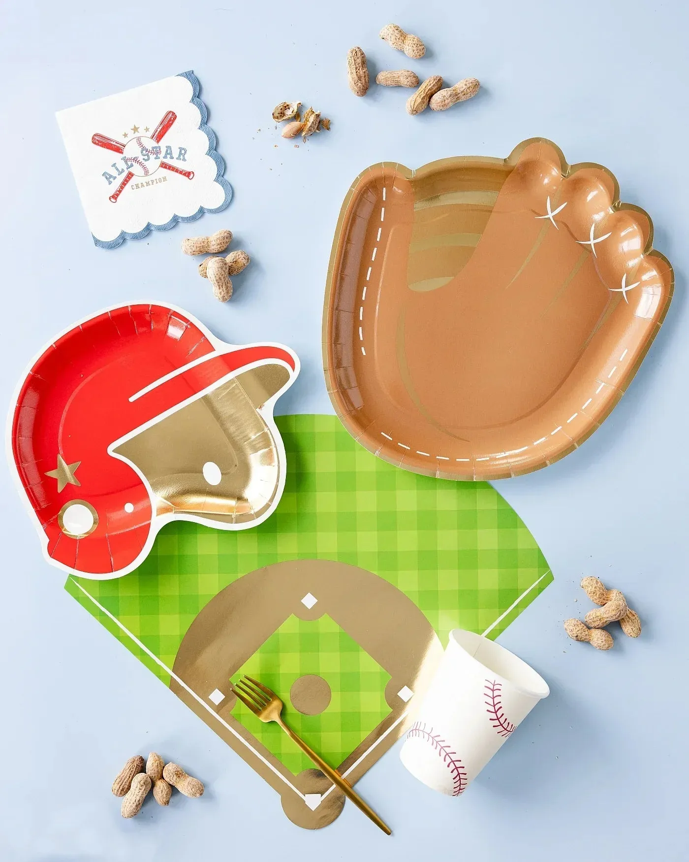 All-Star Baseball Dessert Napkins 18ct