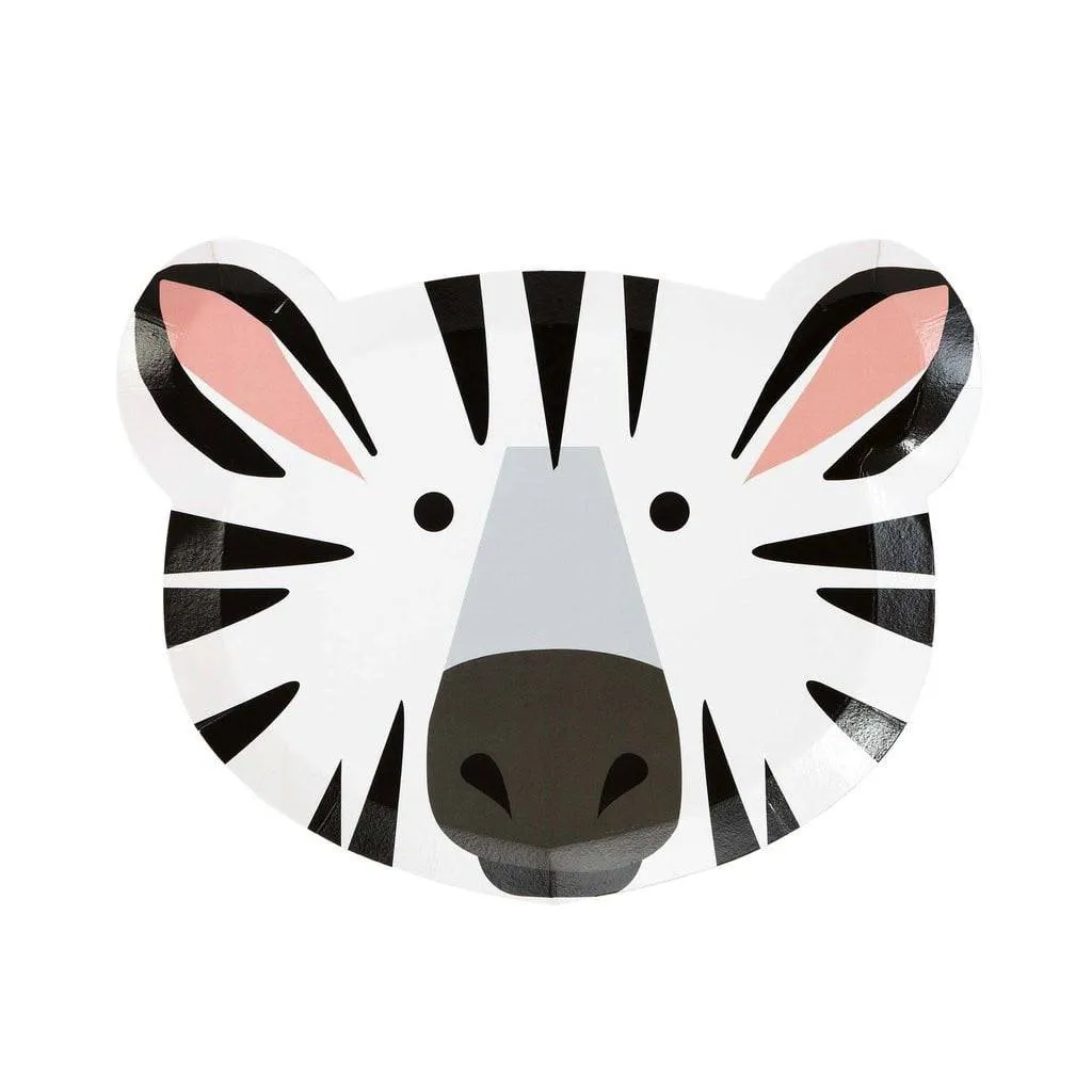 Animal Shaped Dessert Plates 12ct