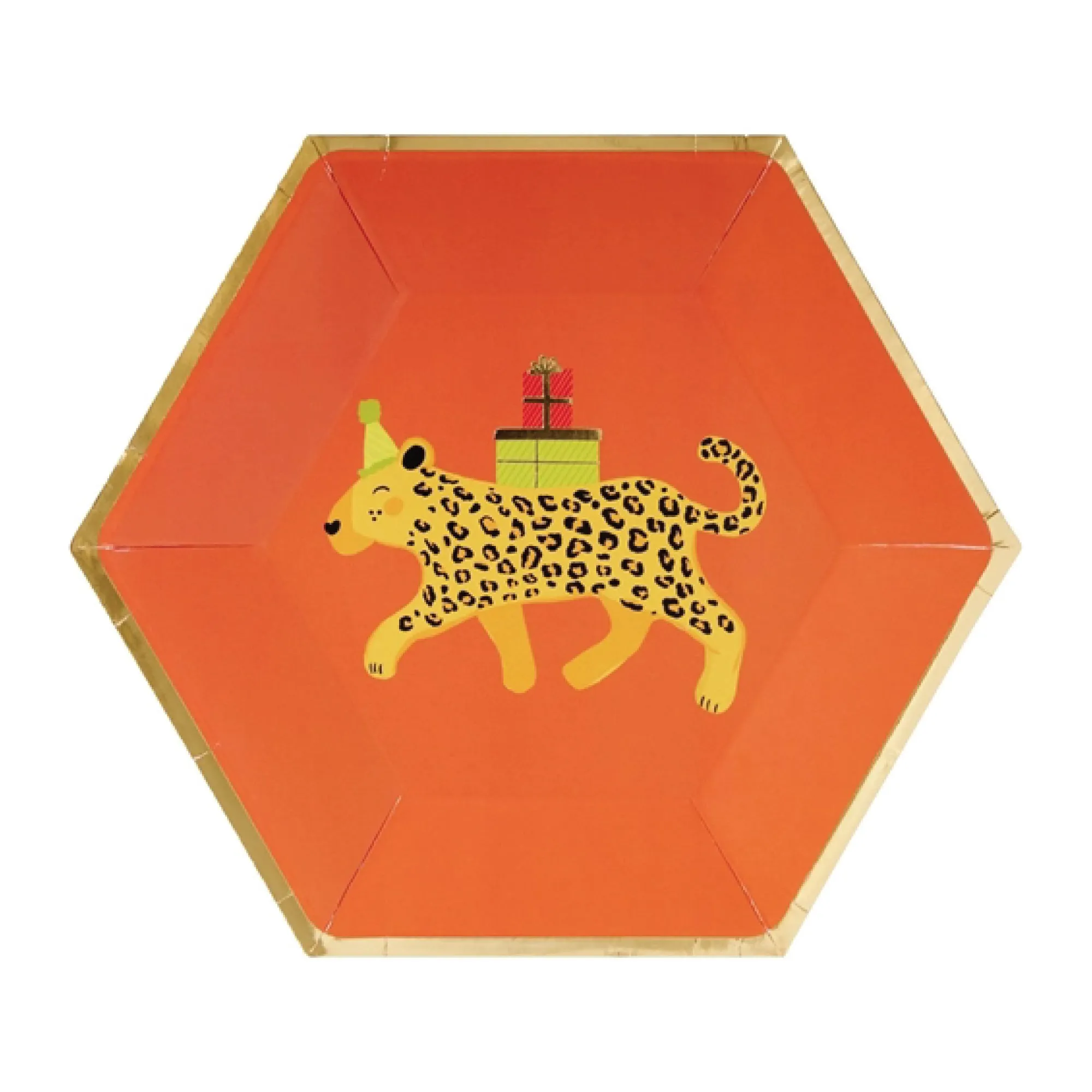 Assorted Party Animals Birthday Lunch Plates 8ct