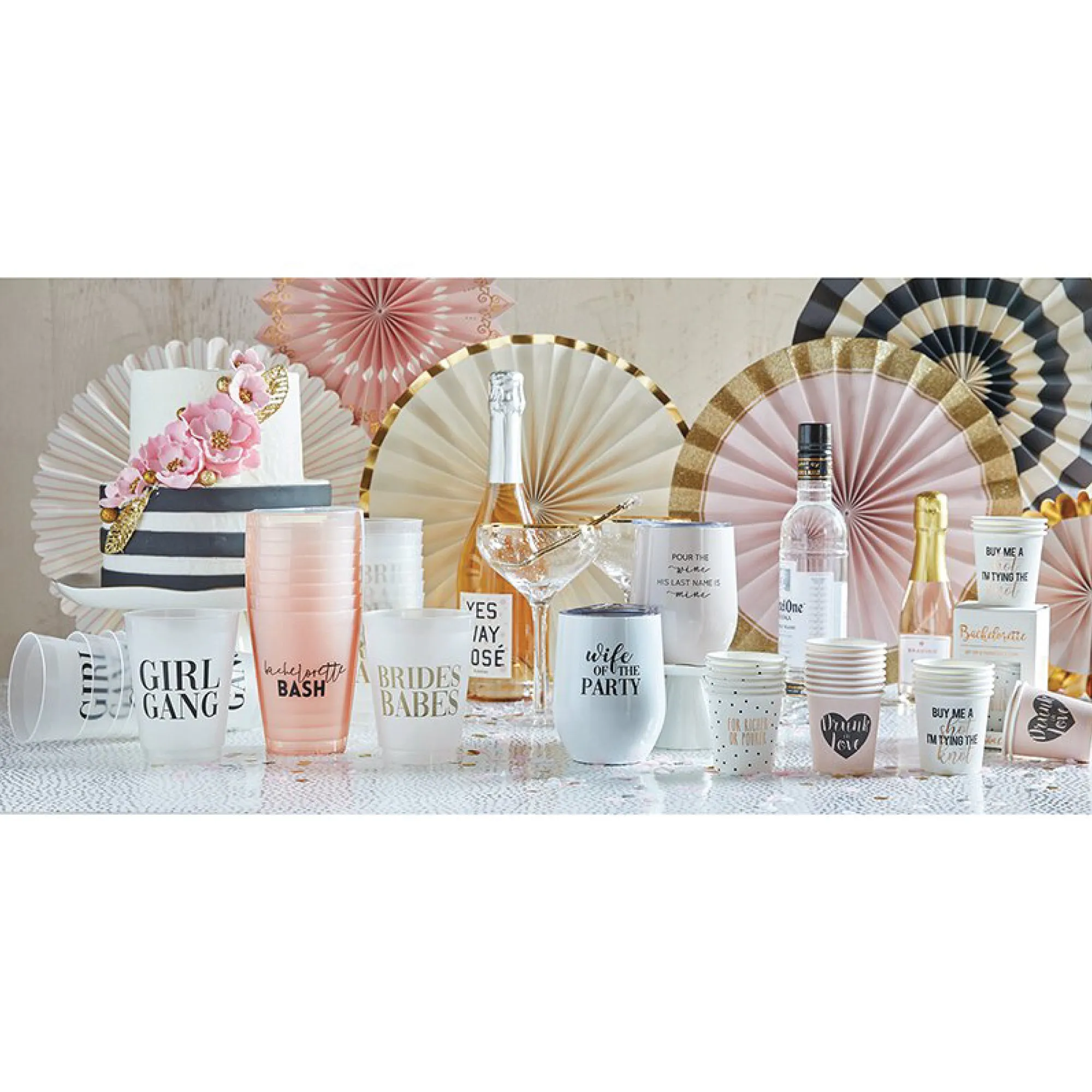 Bachelorette Bash Frosted Plastic Cups 8ct