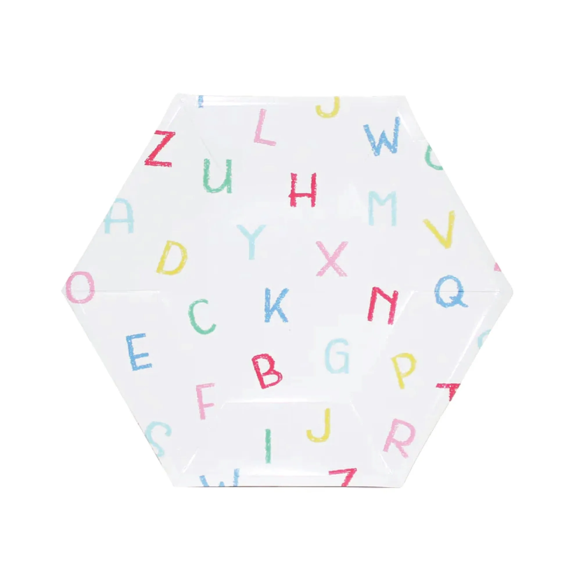 Back to School ABCs Dessert Plates 12ct