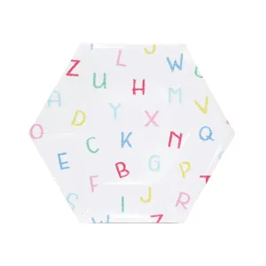 Back to School ABCs Dessert Plates 12ct