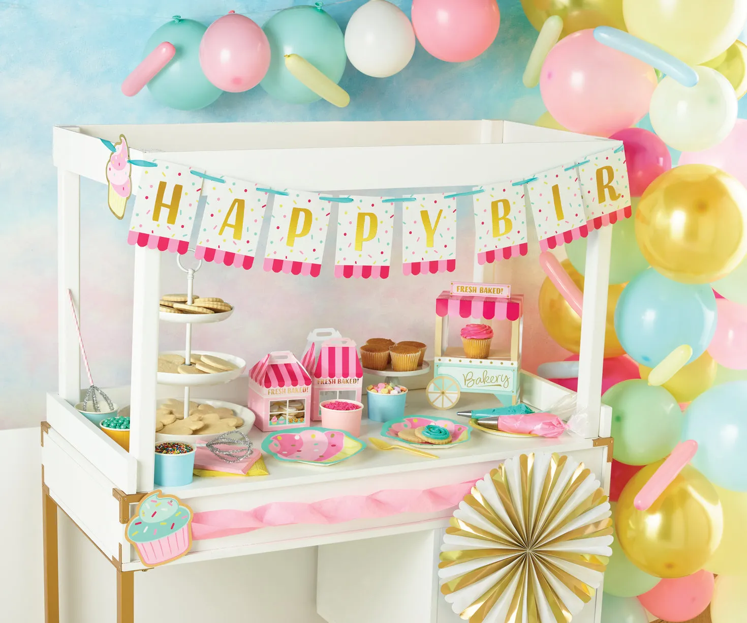 Bakery Cart Treat Stand Centerpiece