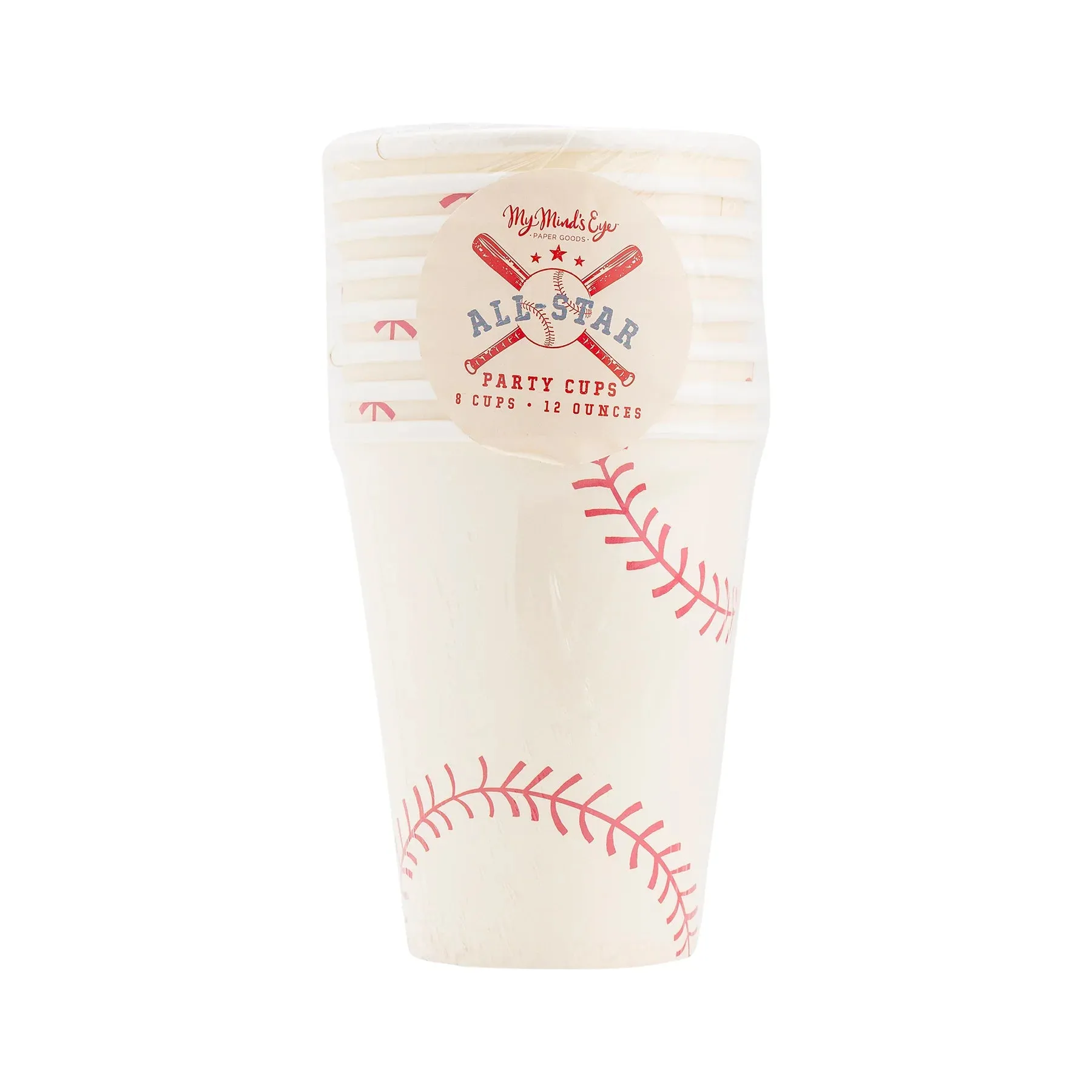Baseball Paper Cups 8ct