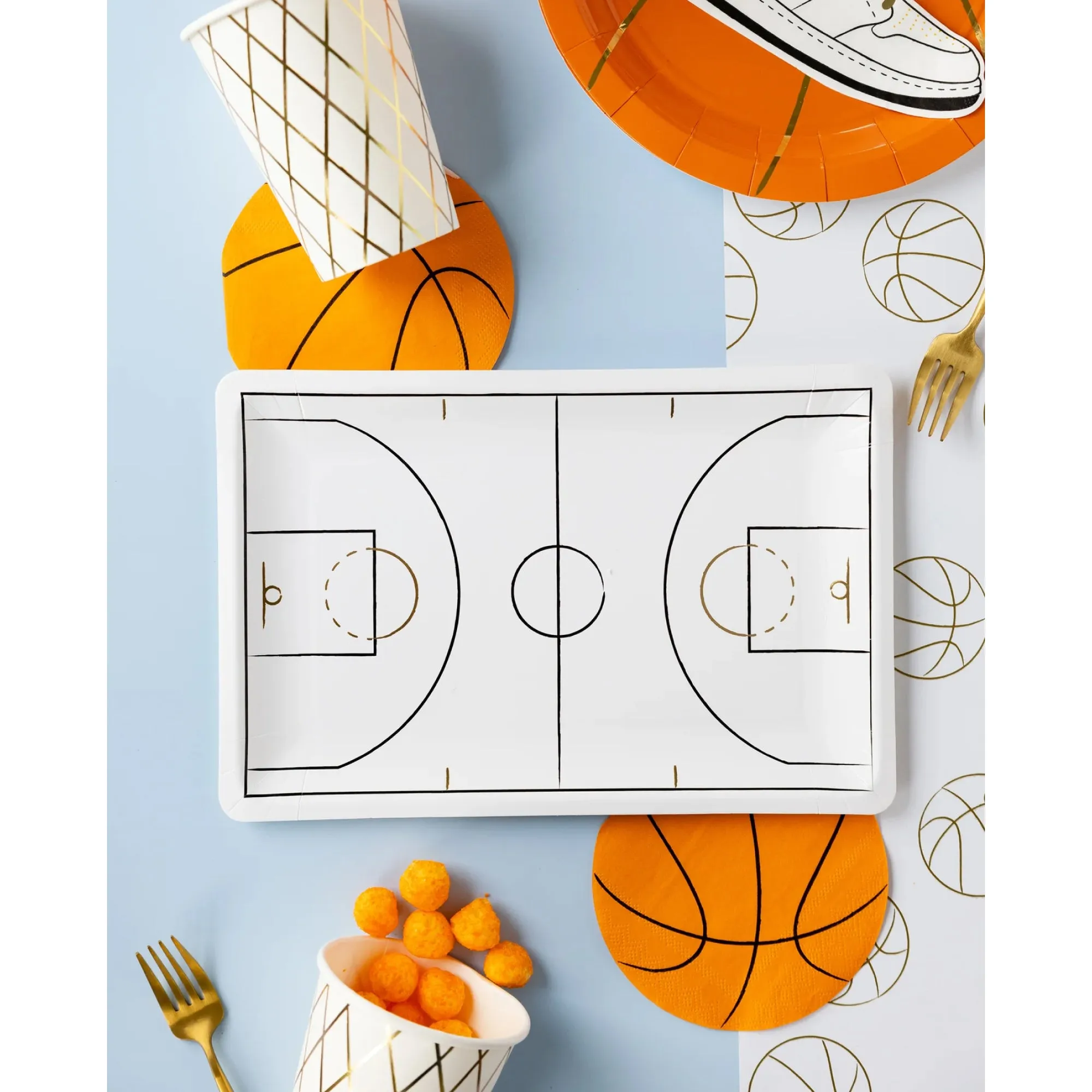 Basketball Dessert Napkins 24ct
