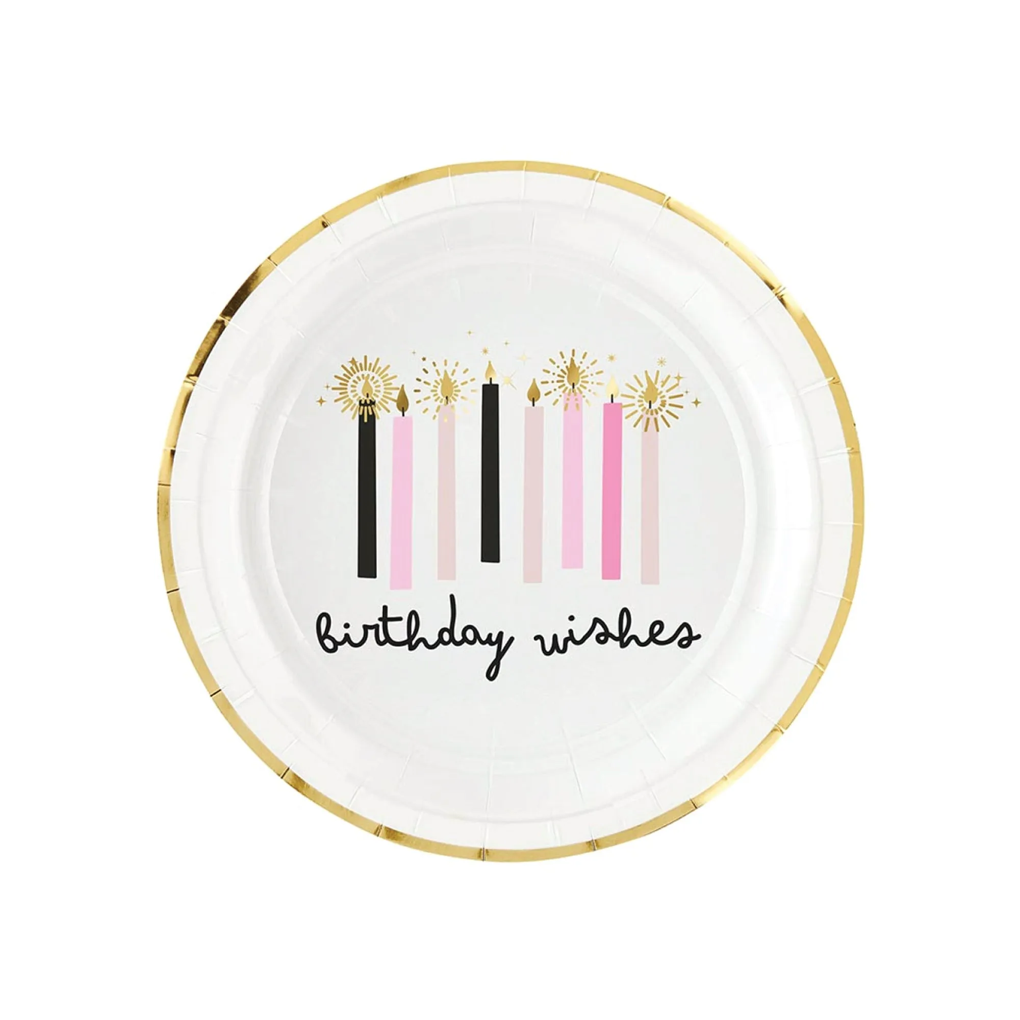 Birthday Wishes Dessert Plates 8ct