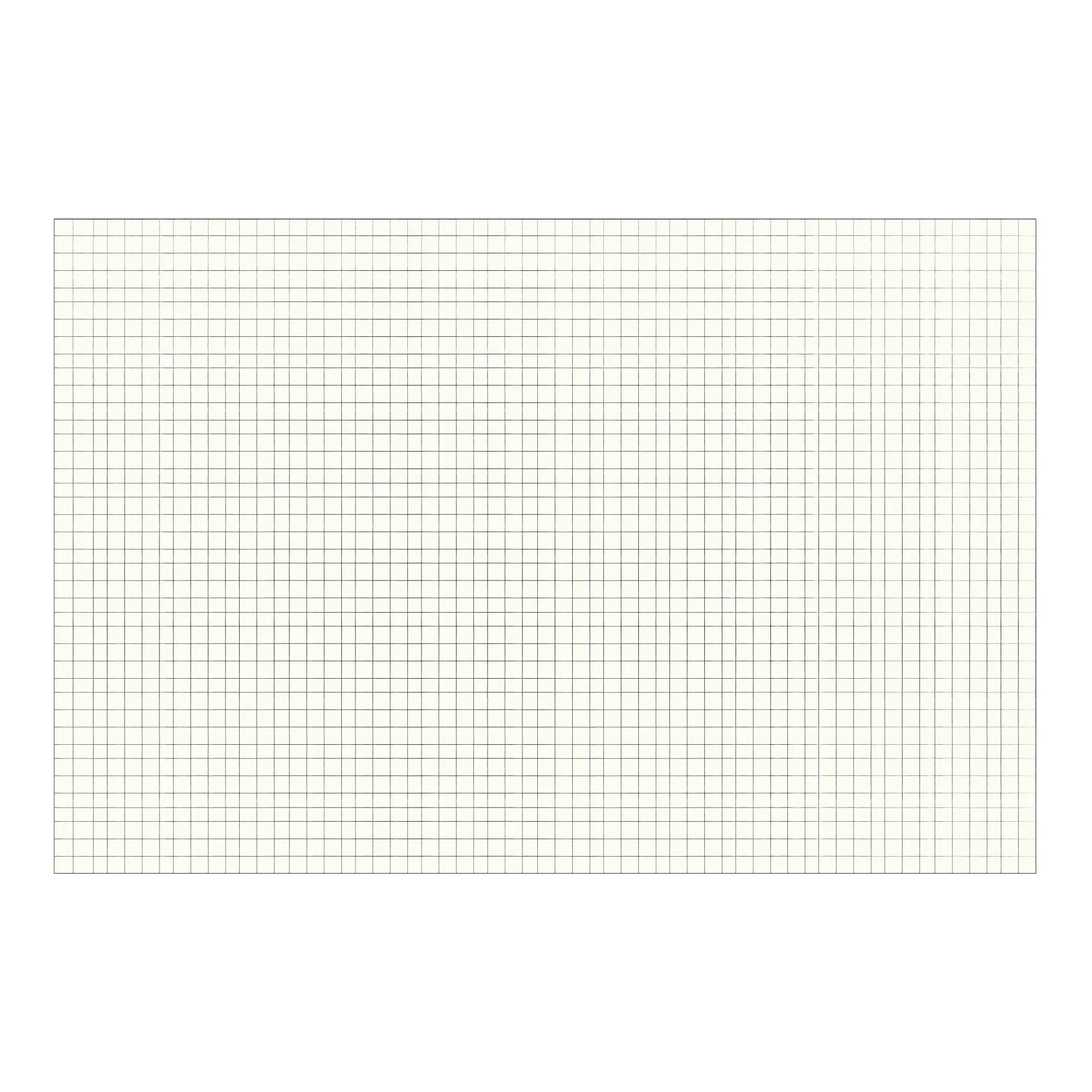 Black & White Grid Paper Table Cover