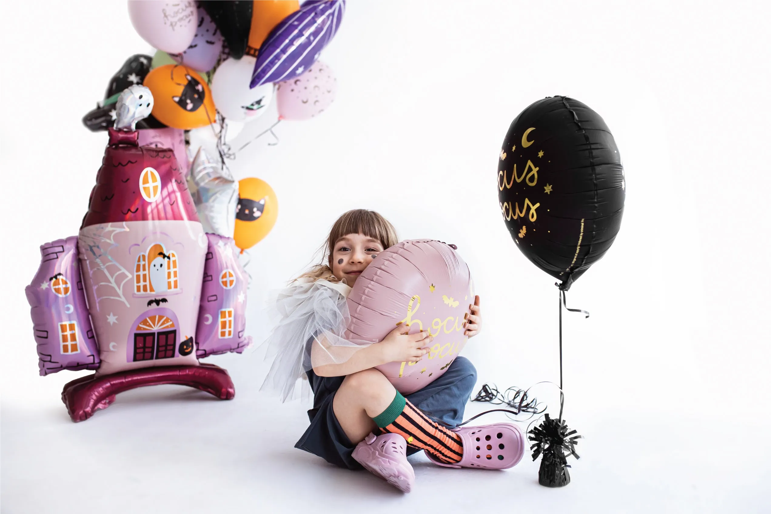 Black Hocus Pocus Foil Balloon 18in