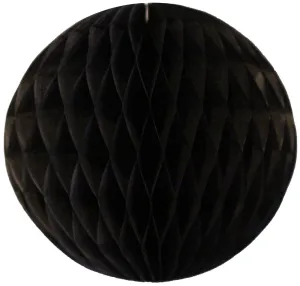 Black Honeycomb Tissue Ball