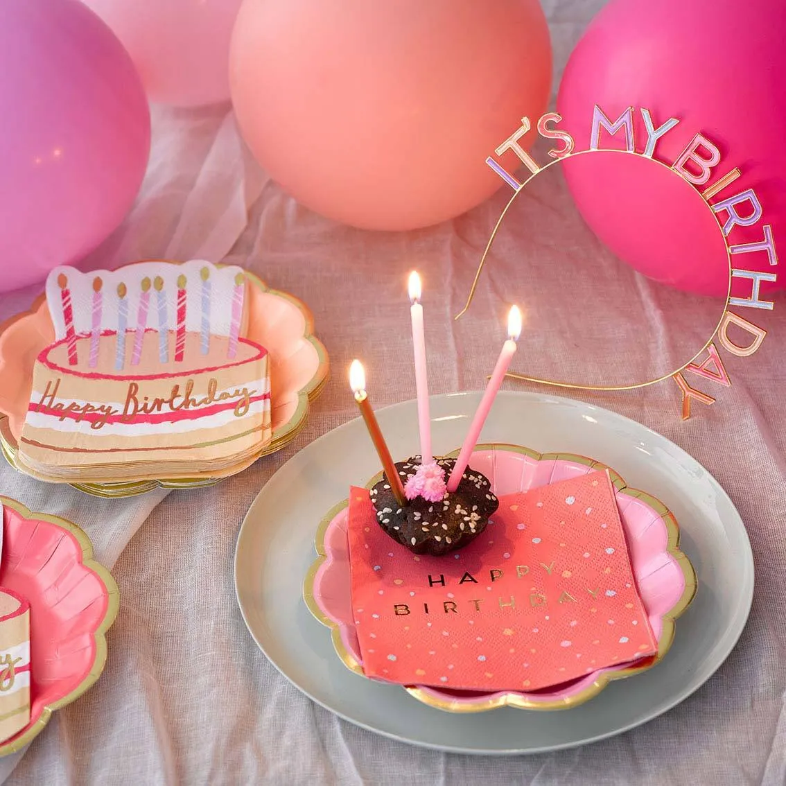 Blush and Pink Latex Balloons 16ct