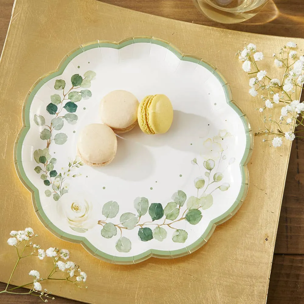 Botanical Garden Lunch Plates 16ct