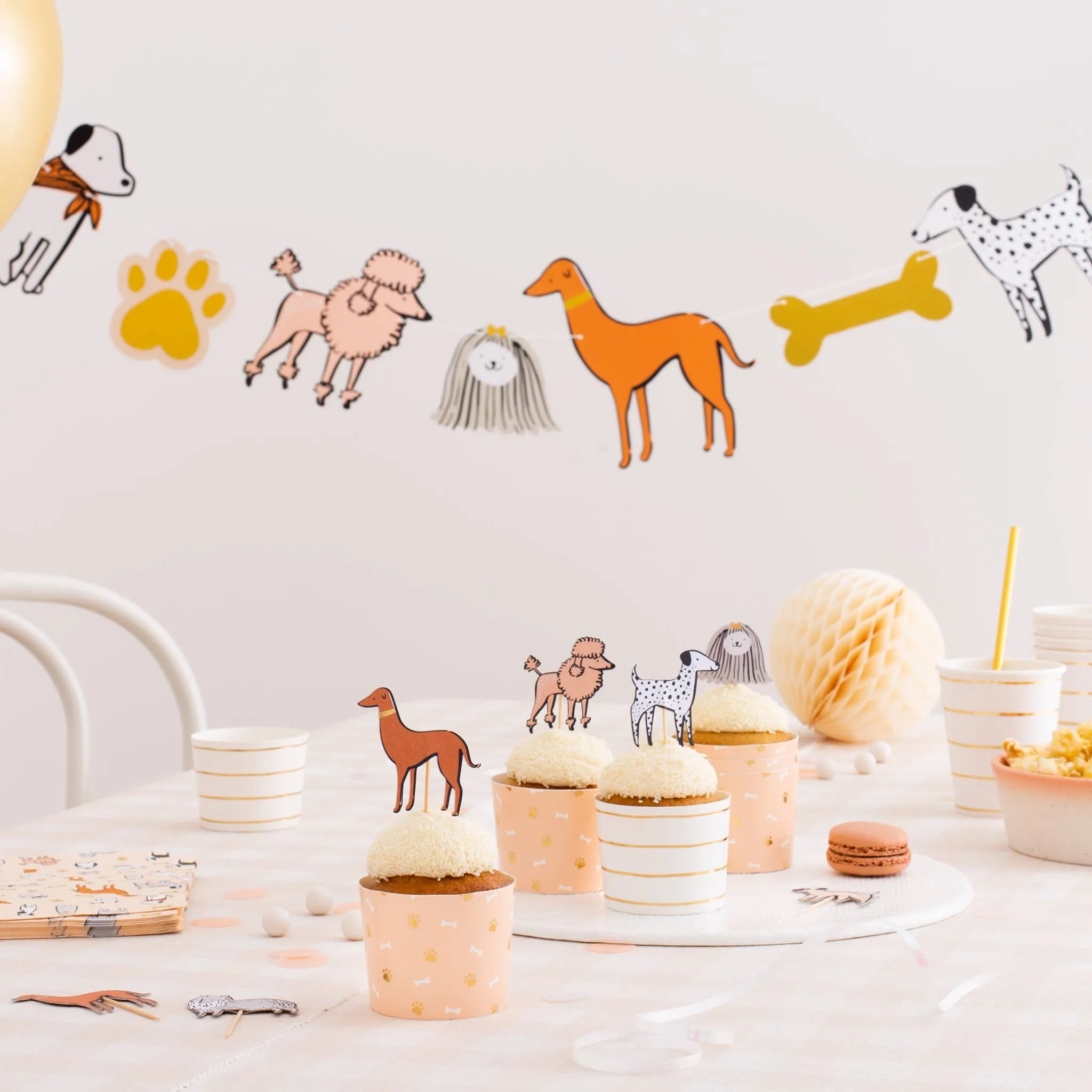 Bow Wow Dog Cupcake Kit 24ct