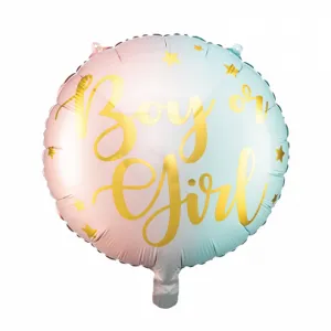 Boy or Girl Gender Reveal Balloon 14in